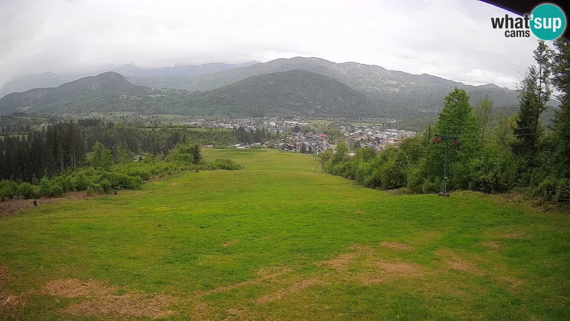 Webcam Bohinjska Bistrica – Live View from Kozji Hrbet Ski Station