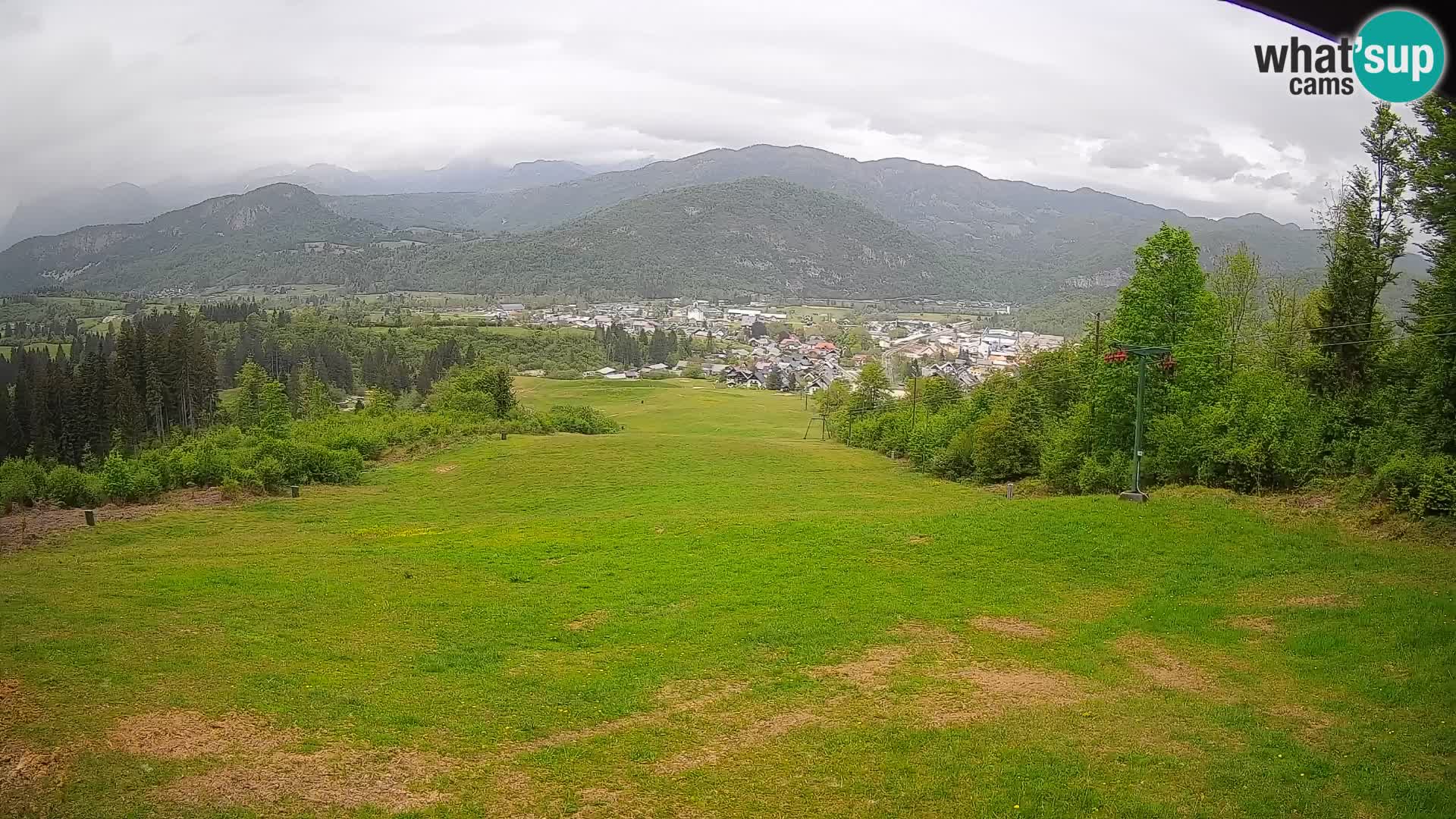 Webcam Bohinjska Bistrica – Live View from Kozji Hrbet Ski Station