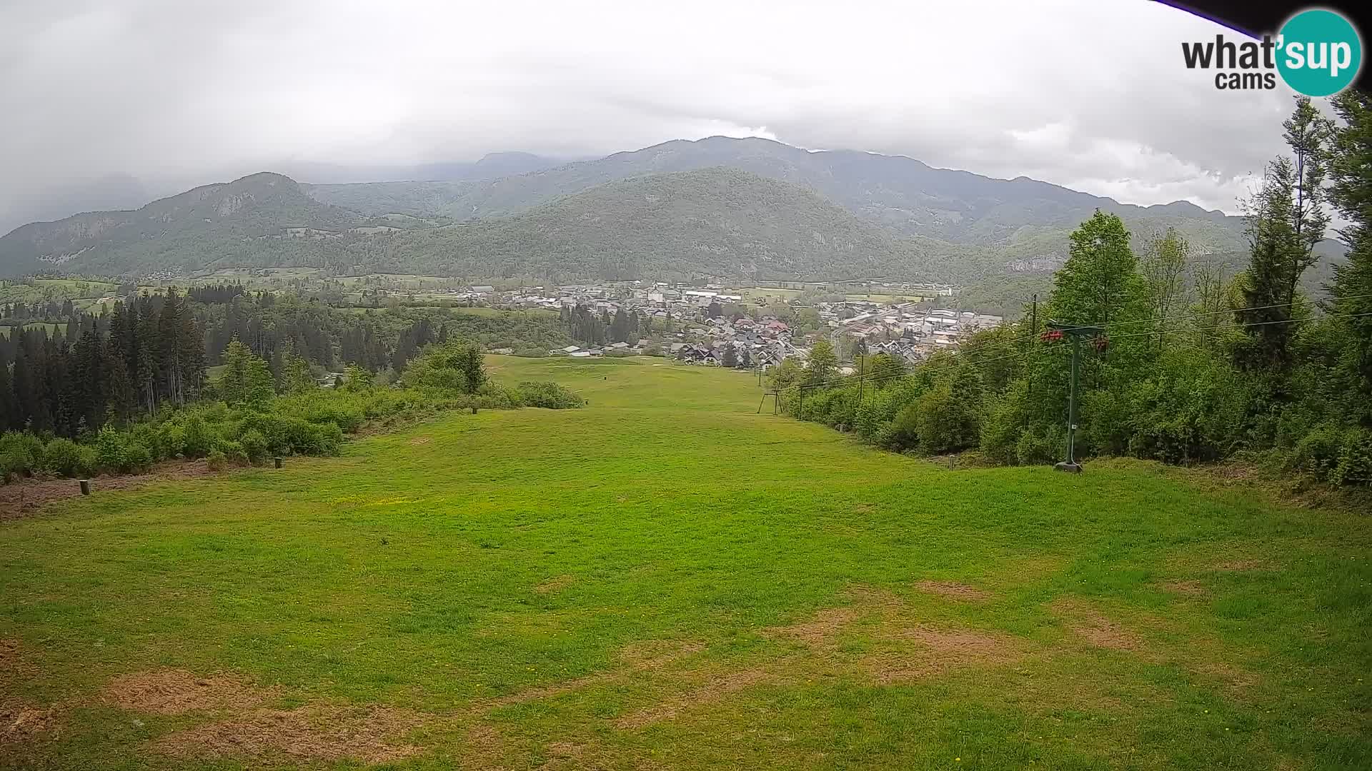 Webcam Bohinjska Bistrica – Live View from Kozji Hrbet Ski Station