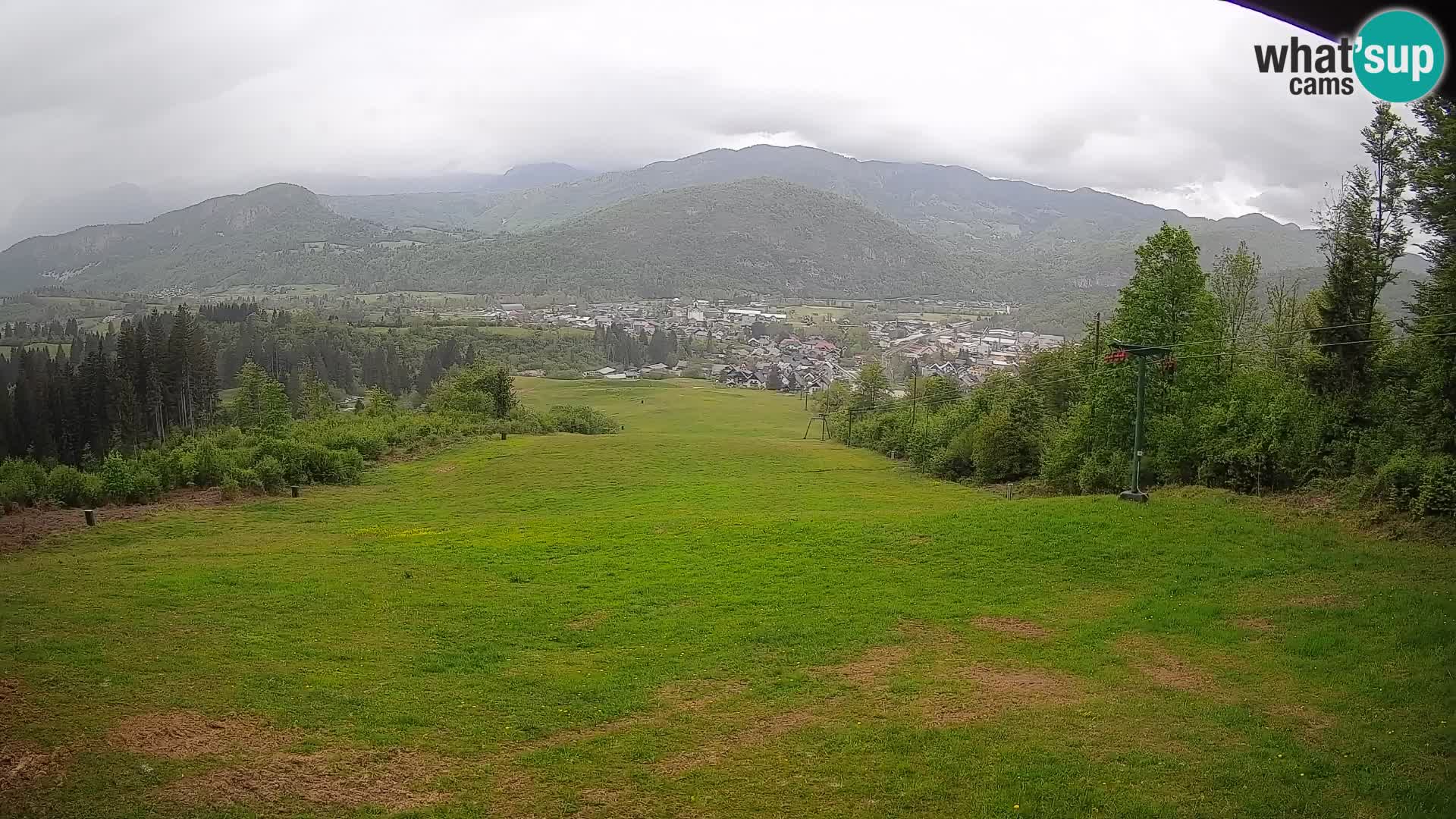 Webcam Bohinjska Bistrica – Vista live dalla stazione sciistica Kozji Hrbet