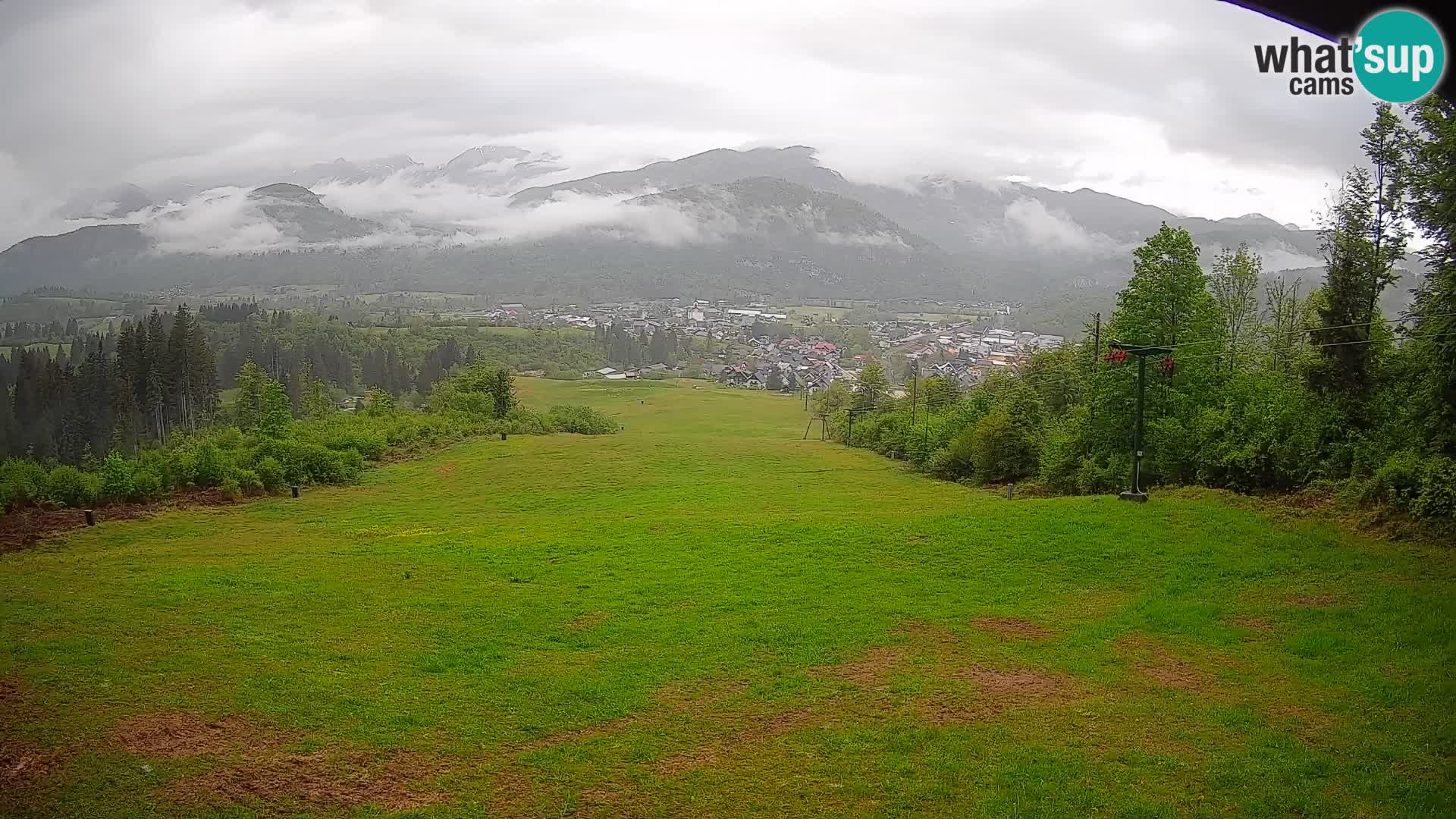 Webcam Bohinjska Bistrica – Vue en direct depuis la station de ski Kozji Hrbet