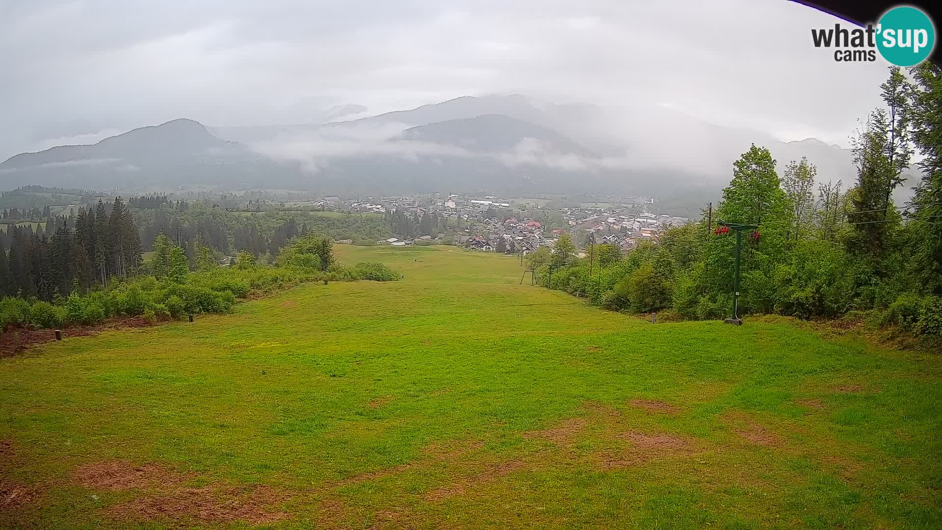 Webcam Bohinjska Bistrica – Vista live dalla stazione sciistica Kozji Hrbet