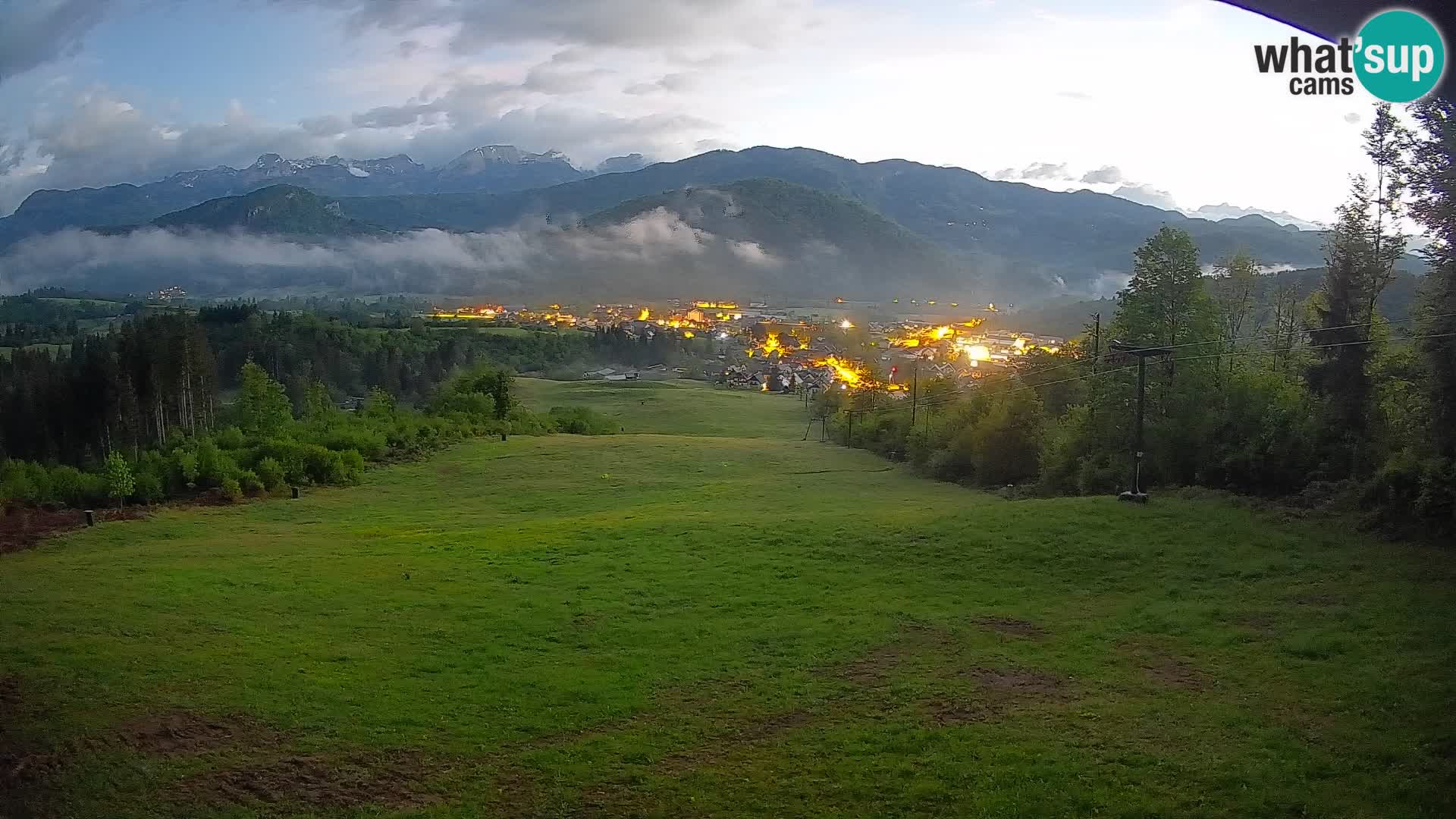 Webcam Bohinjska Bistrica – Vue en direct depuis la station de ski Kozji Hrbet
