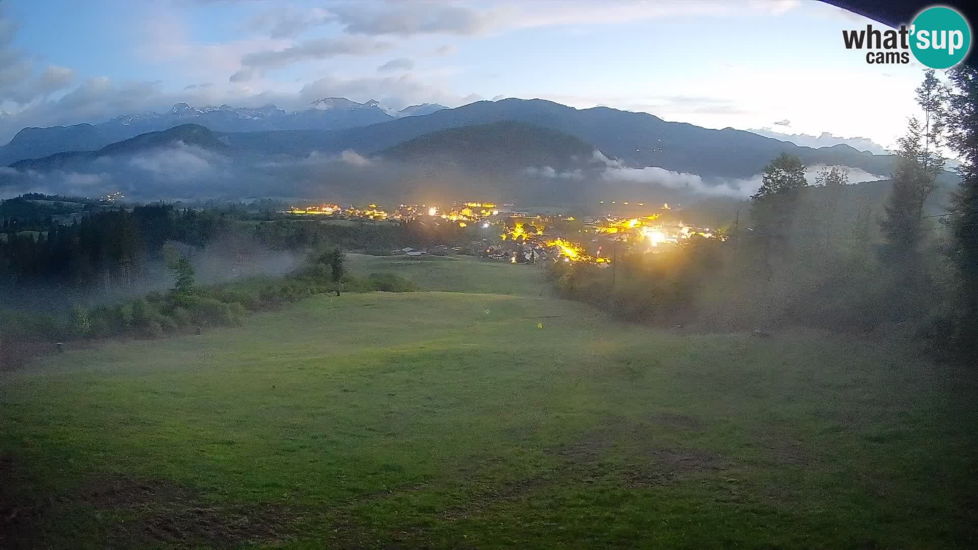 Webcam Bohinjska Bistrica – Vista live dalla stazione sciistica Kozji Hrbet