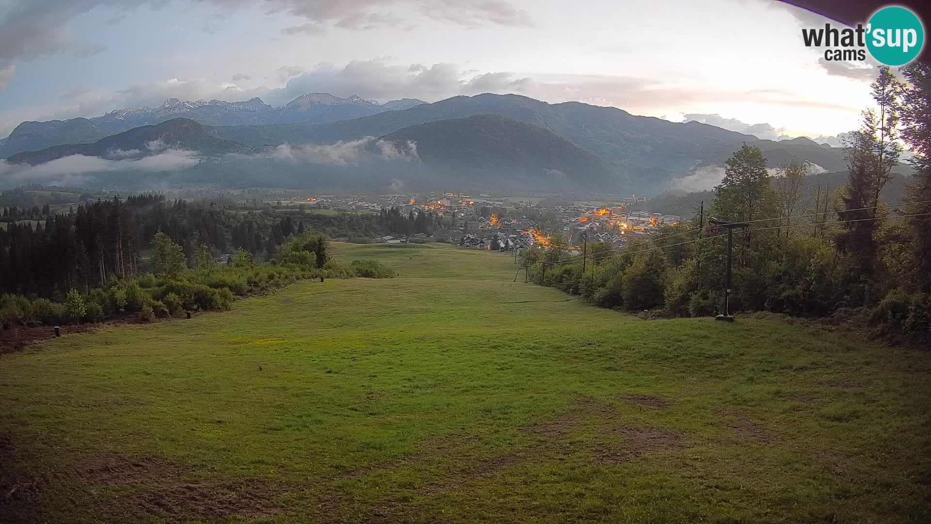 Webcam Bohinjska Bistrica – Vue en direct depuis la station de ski Kozji Hrbet