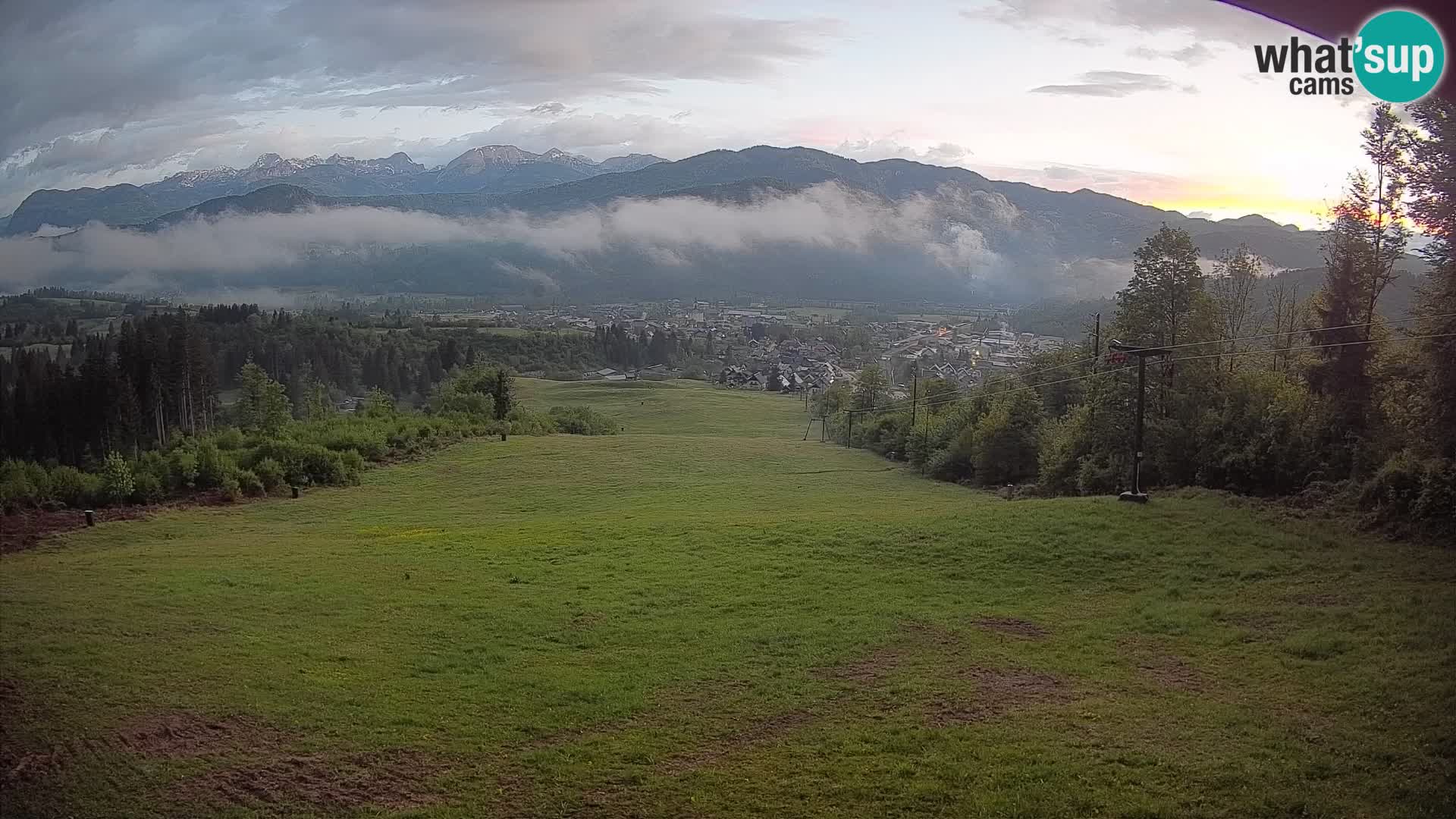 Livekamera Bohinjska Bistrica – Liveblick von der Skistation Kozji Hrbet