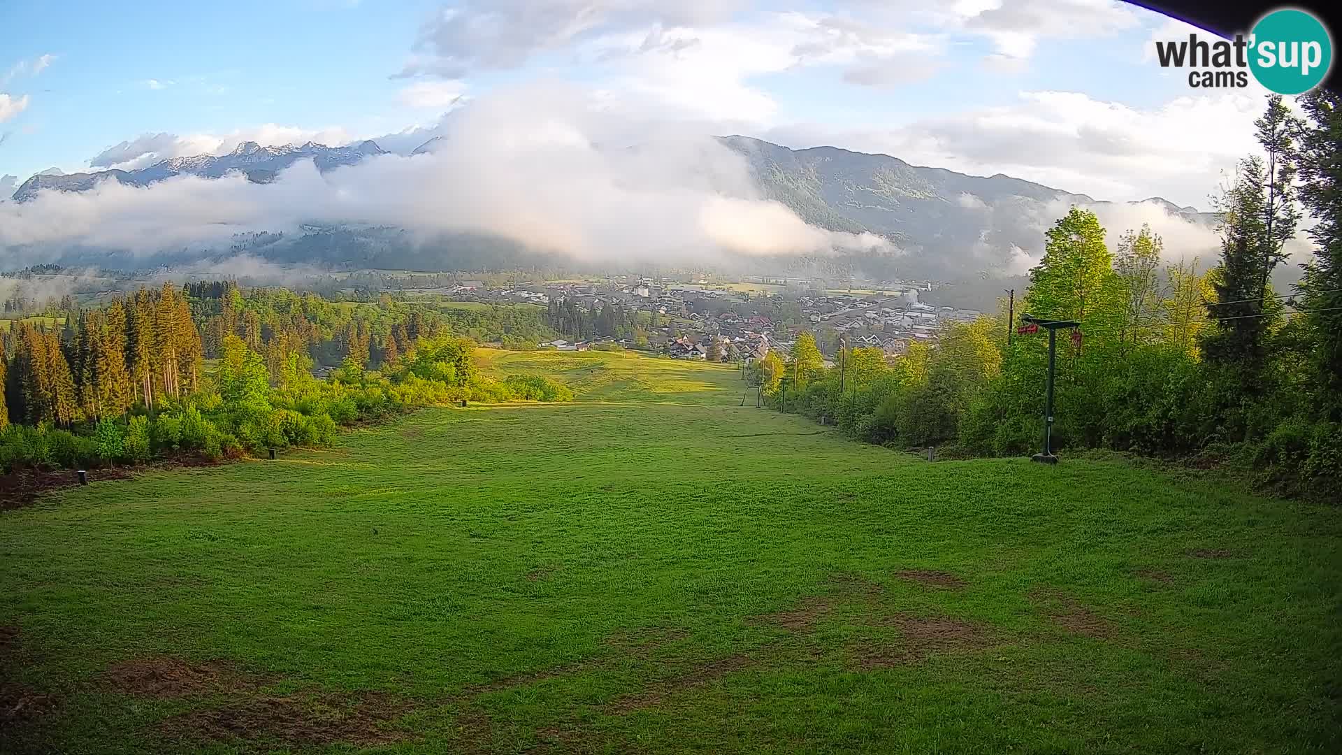 Cámara en vivo Bohinjska Bistrica – Vista en directo desde la estación de esquí Kozji Hrbet