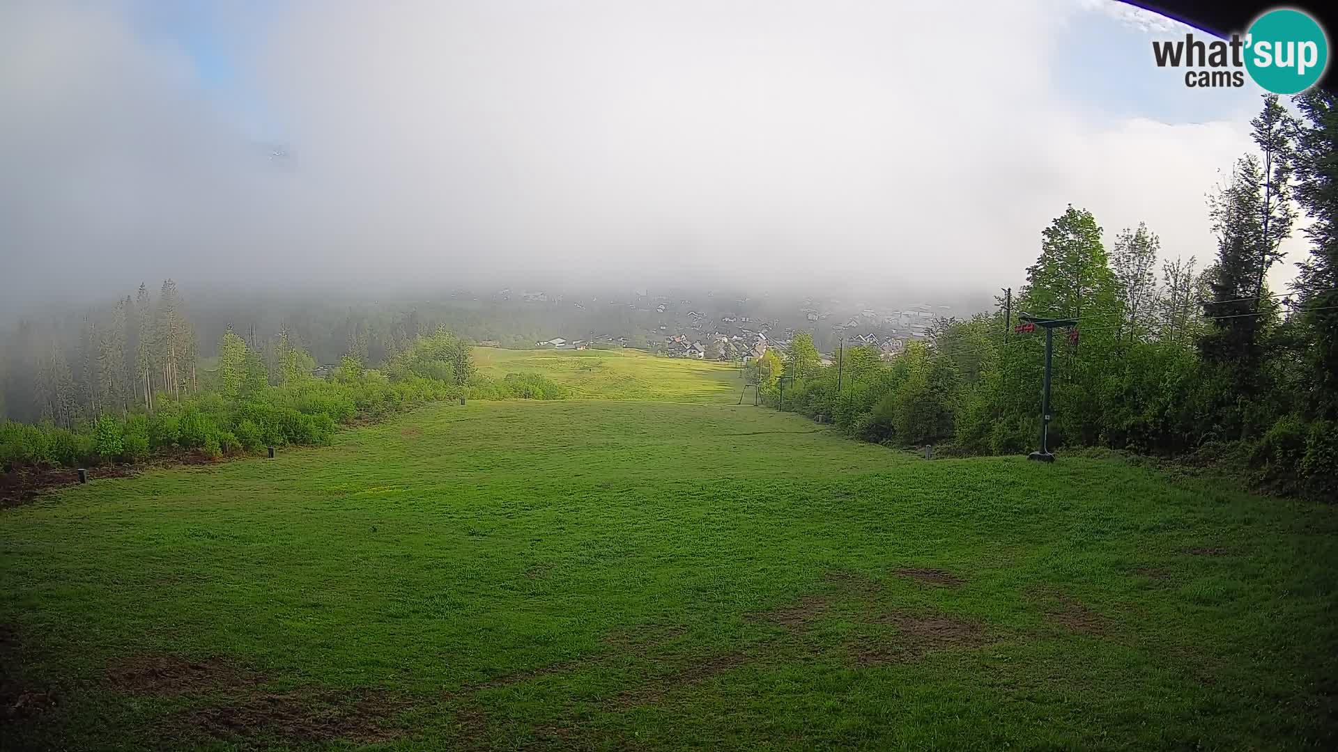 Cámara en vivo Bohinjska Bistrica – Vista en directo desde la estación de esquí Kozji Hrbet