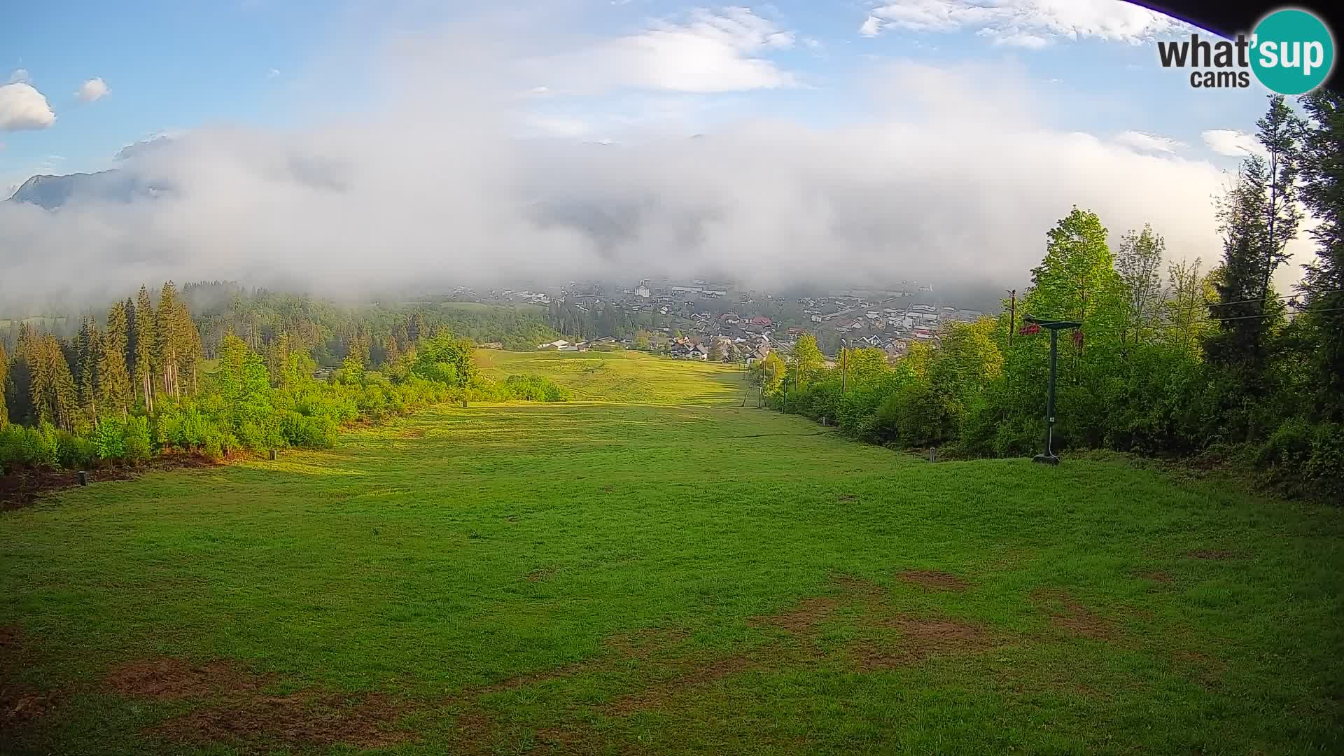 Webcam Bohinjska Bistrica – Vue en direct depuis la station de ski Kozji Hrbet