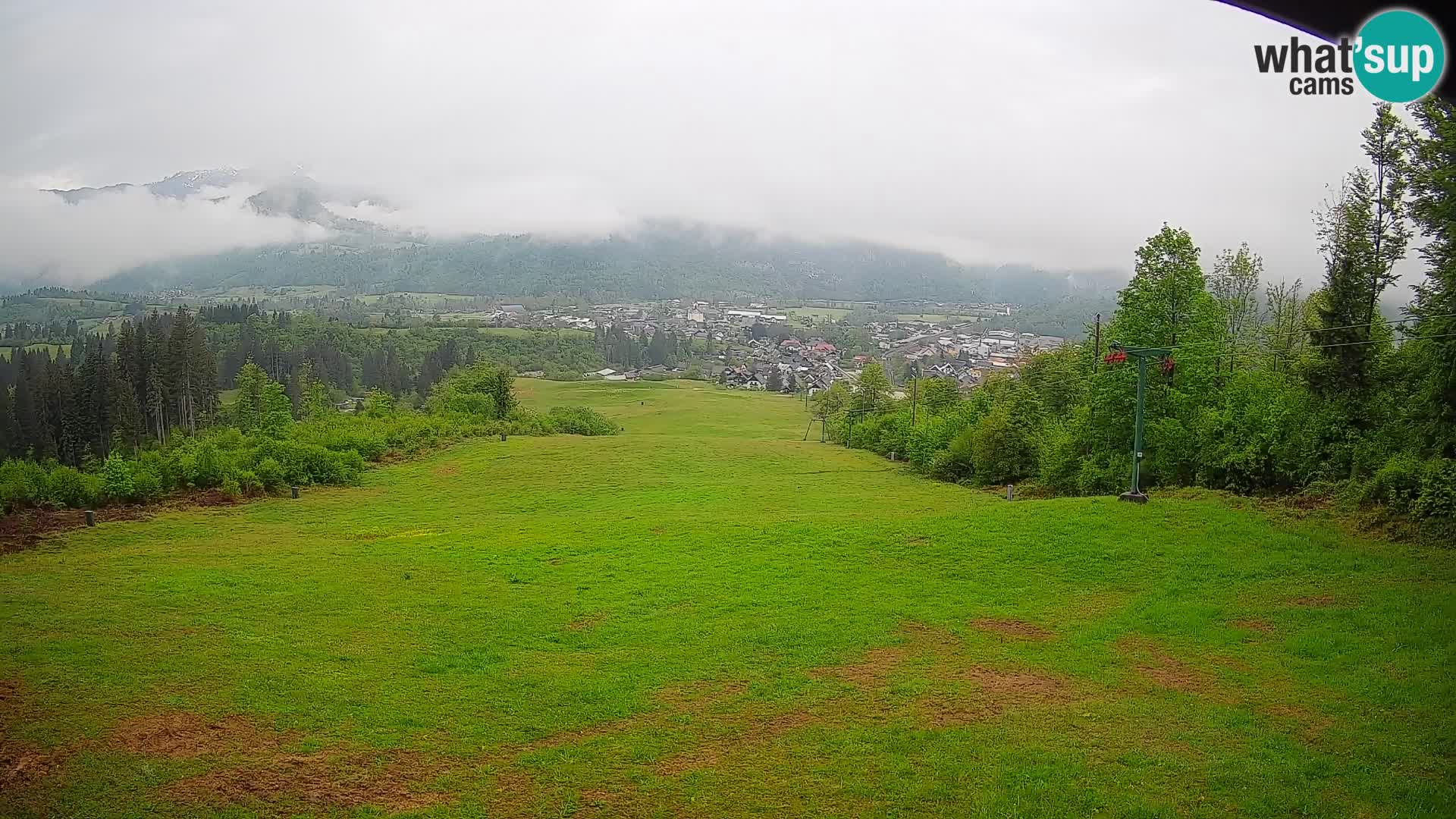 Webcam Bohinjska Bistrica – Vista live dalla stazione sciistica Kozji Hrbet