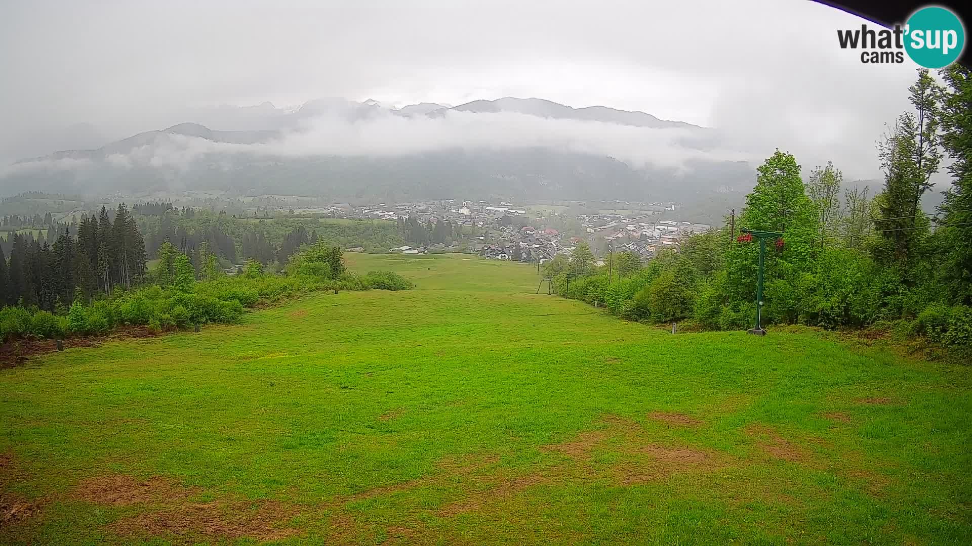 Webcam Bohinjska Bistrica – Live View from Kozji Hrbet Ski Station