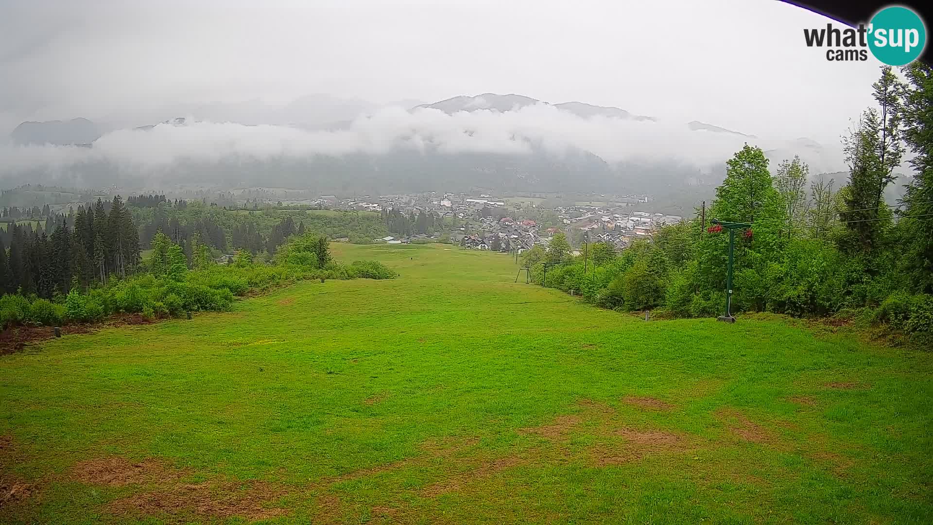 Webcam Bohinjska Bistrica – Live View from Kozji Hrbet Ski Station