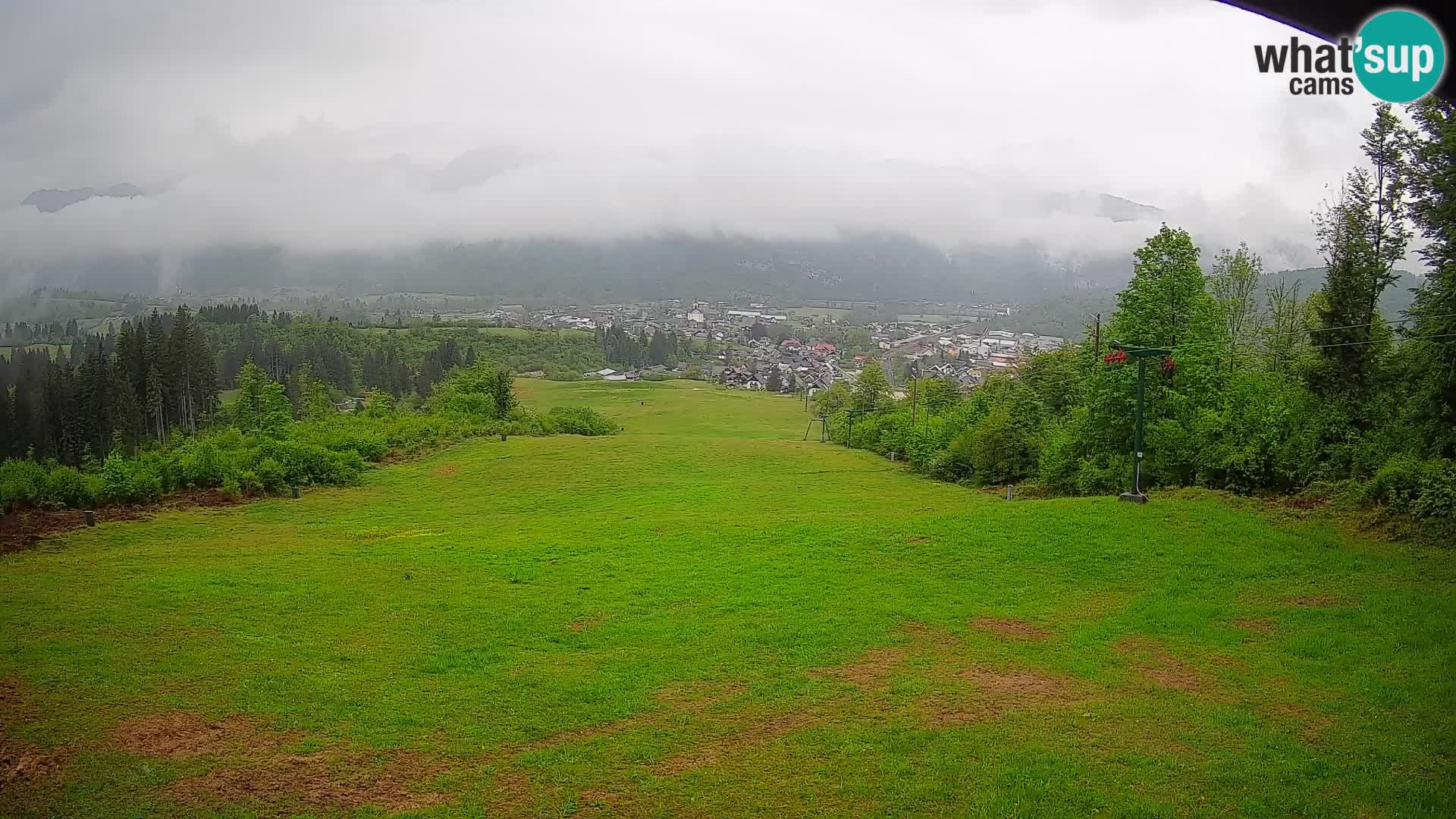 Webcam Bohinjska Bistrica – Live View from Kozji Hrbet Ski Station