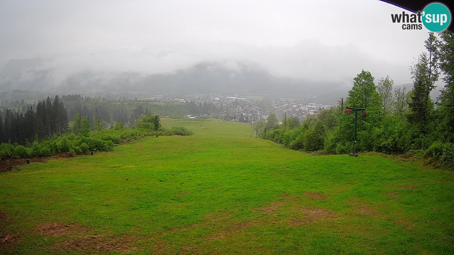 Webcam Bohinjska Bistrica – Vue en direct depuis la station de ski Kozji Hrbet