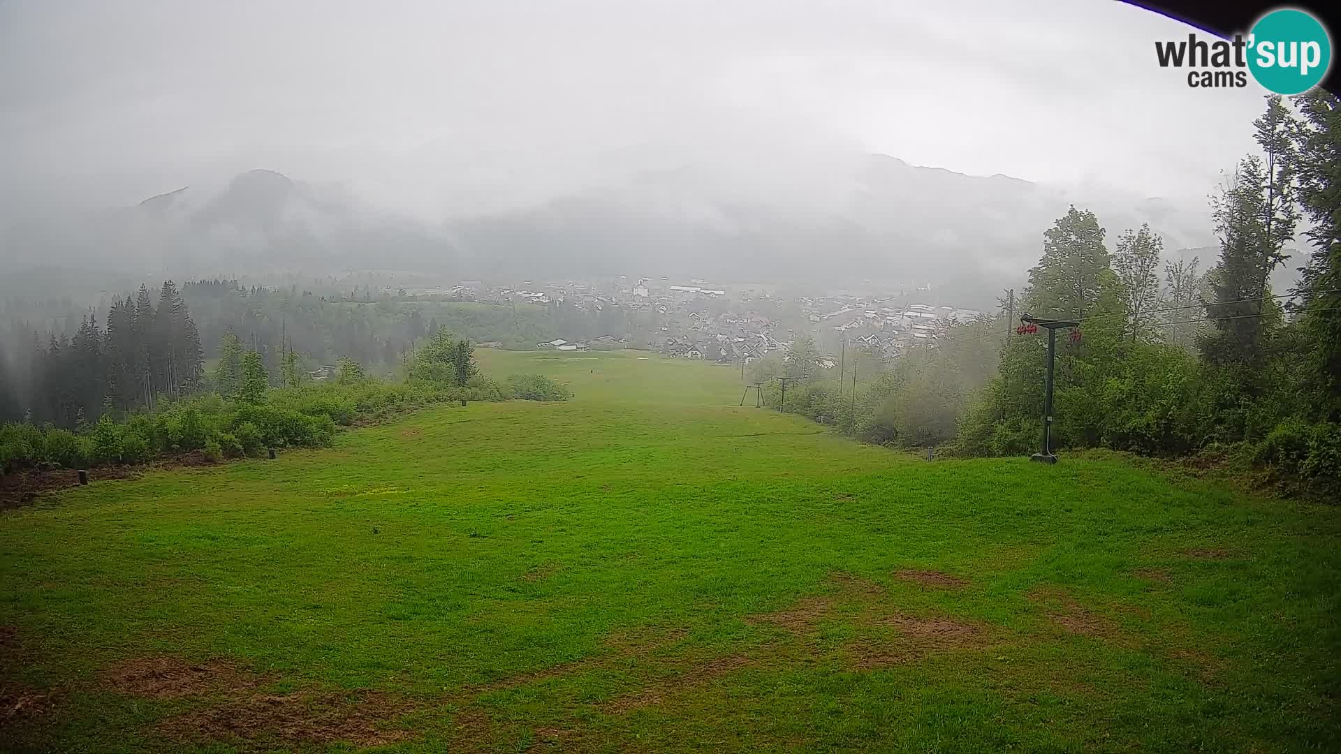 Webcam Bohinjska Bistrica – Live View from Kozji Hrbet Ski Station