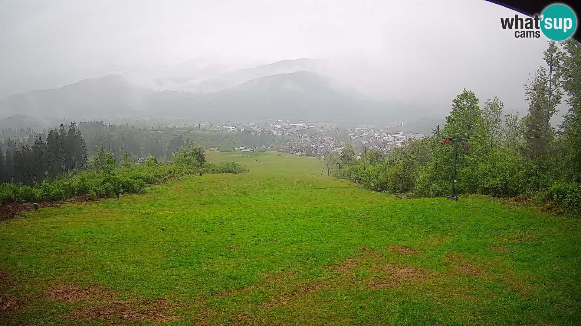Webcam Bohinjska Bistrica – Vista live dalla stazione sciistica Kozji Hrbet