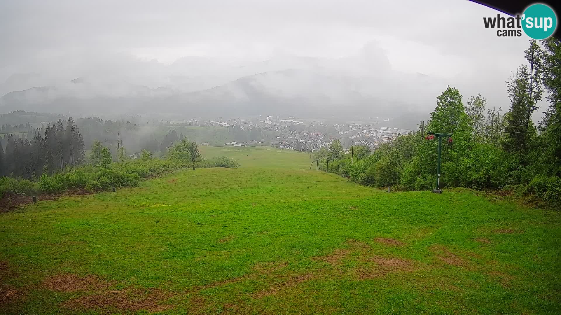 Webcam Bohinjska Bistrica – Vue en direct depuis la station de ski Kozji Hrbet