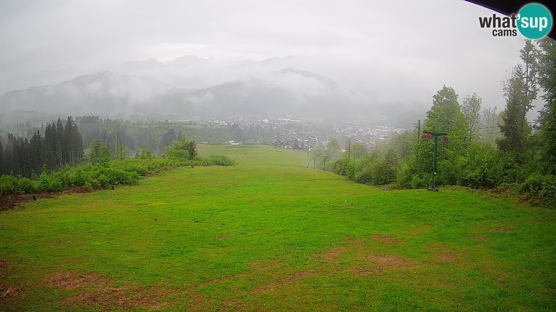 Webcam Bohinjska Bistrica – Live View from Kozji Hrbet Ski Station