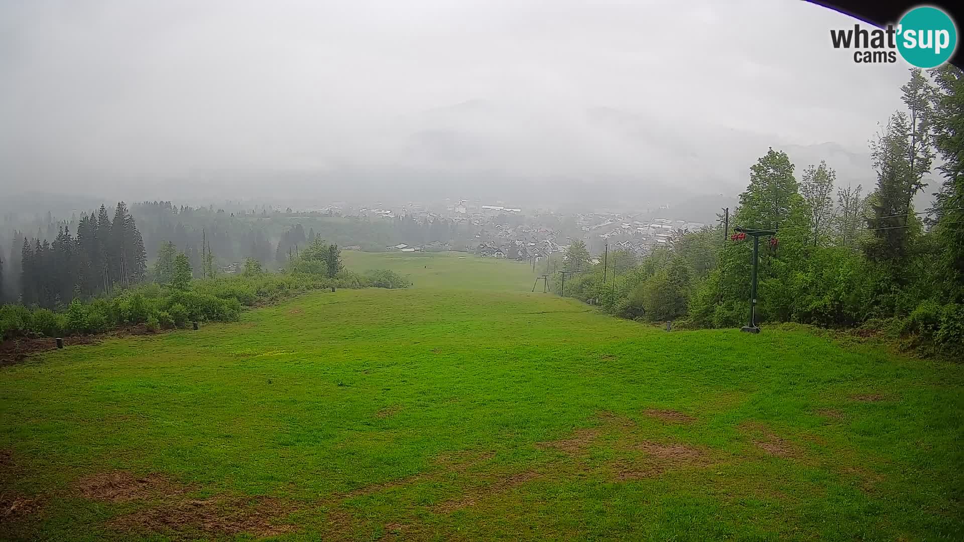 Webcam Bohinjska Bistrica – Vista live dalla stazione sciistica Kozji Hrbet