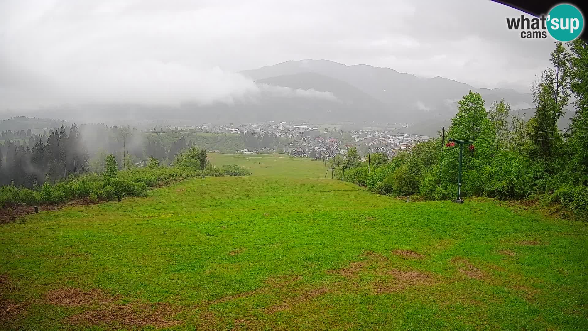 Webcam Bohinjska Bistrica – Live View from Kozji Hrbet Ski Station