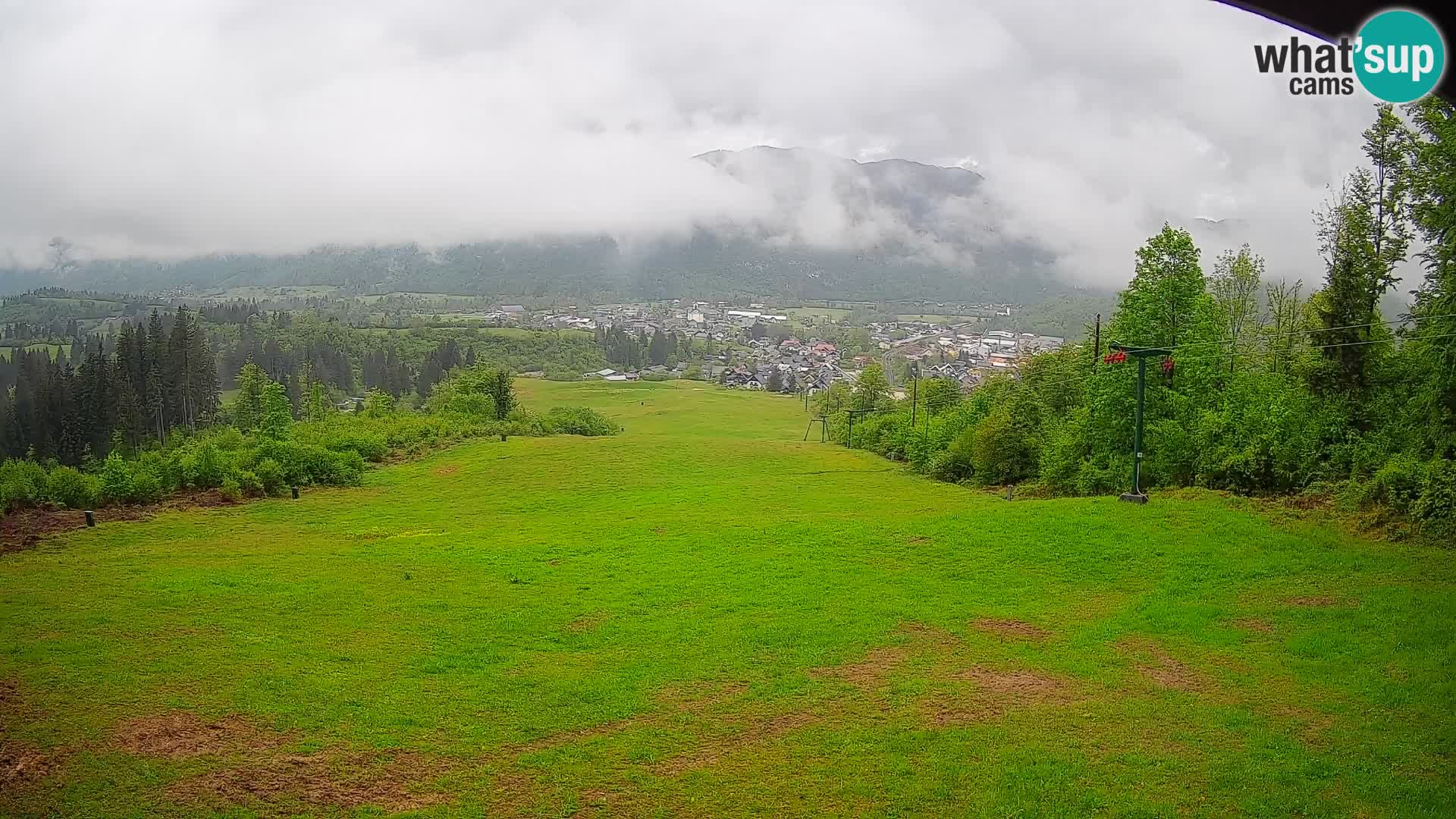 Webcam Bohinjska Bistrica – Live View from Kozji Hrbet Ski Station