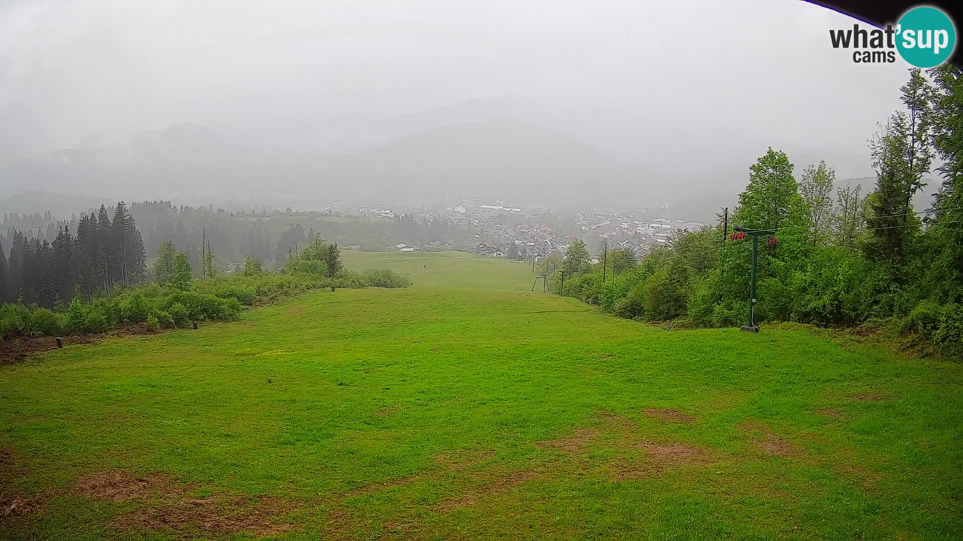 Webcam Bohinjska Bistrica – Live View from Kozji Hrbet Ski Station