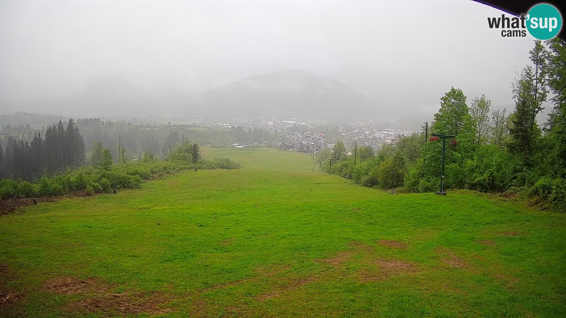 Webcam Bohinjska Bistrica – Live View from Kozji Hrbet Ski Station