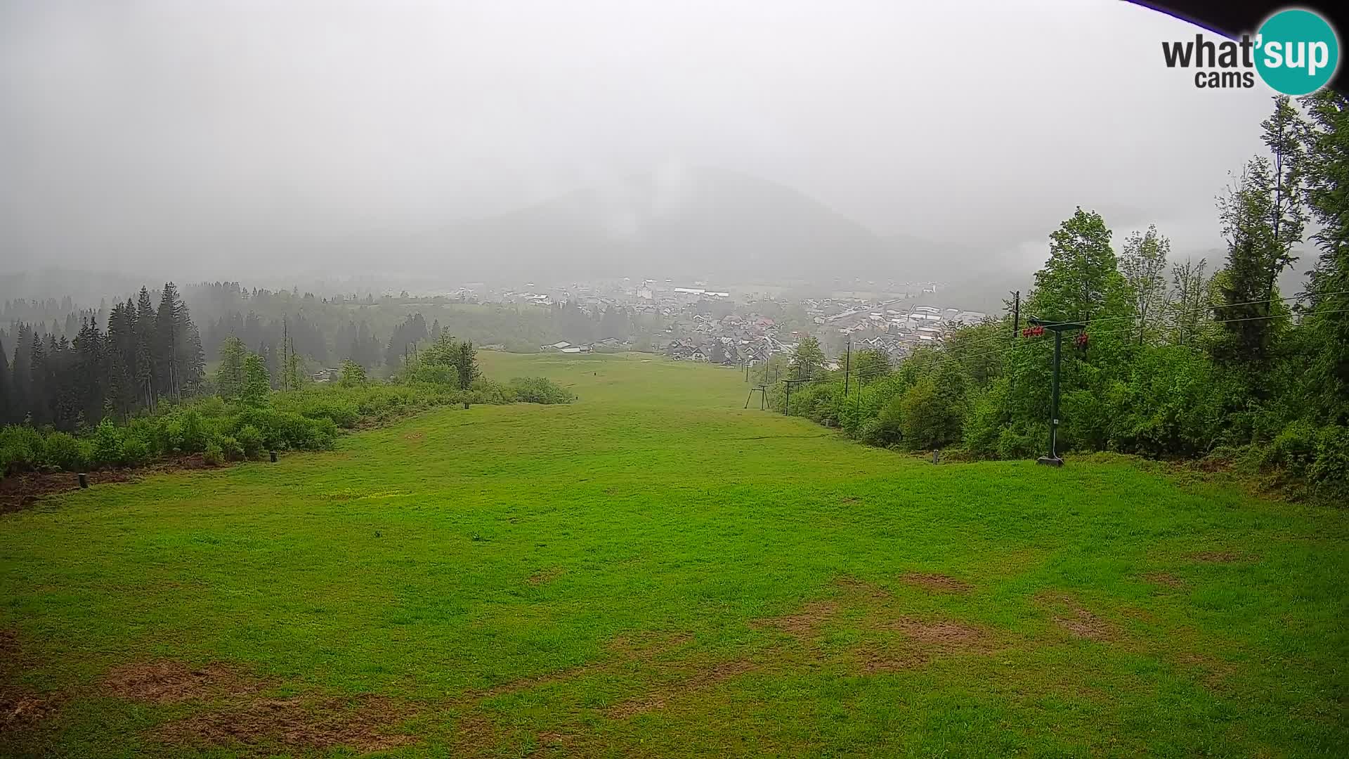 Webcam Bohinjska Bistrica – Vue en direct depuis la station de ski Kozji Hrbet