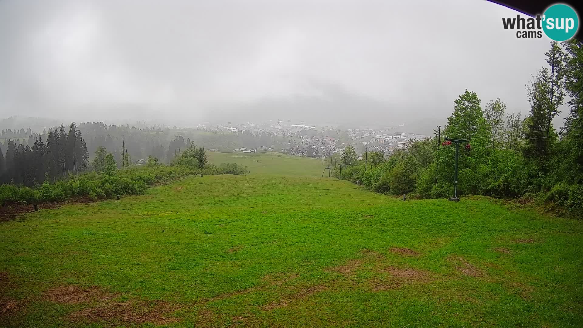 Webcam Bohinjska Bistrica – Live View from Kozji Hrbet Ski Station