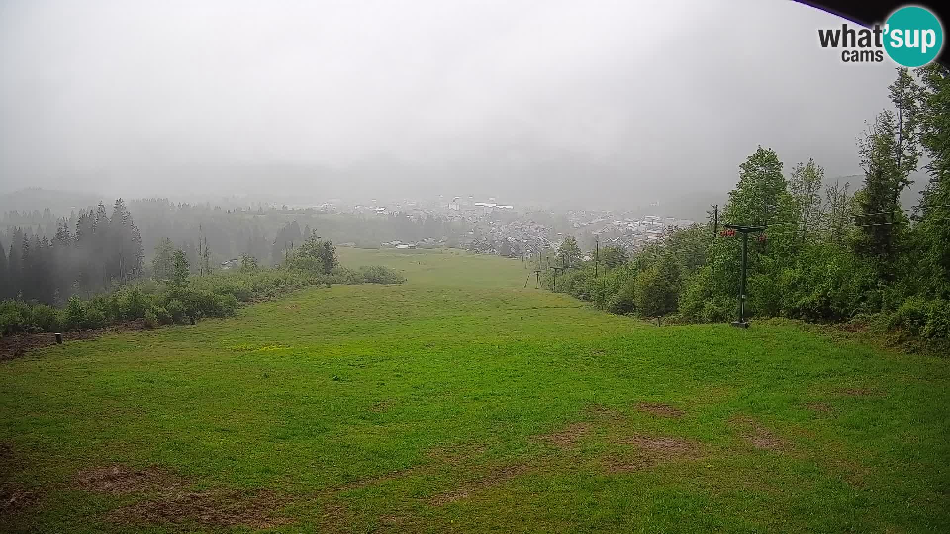 Webcam Bohinjska Bistrica – Live View from Kozji Hrbet Ski Station