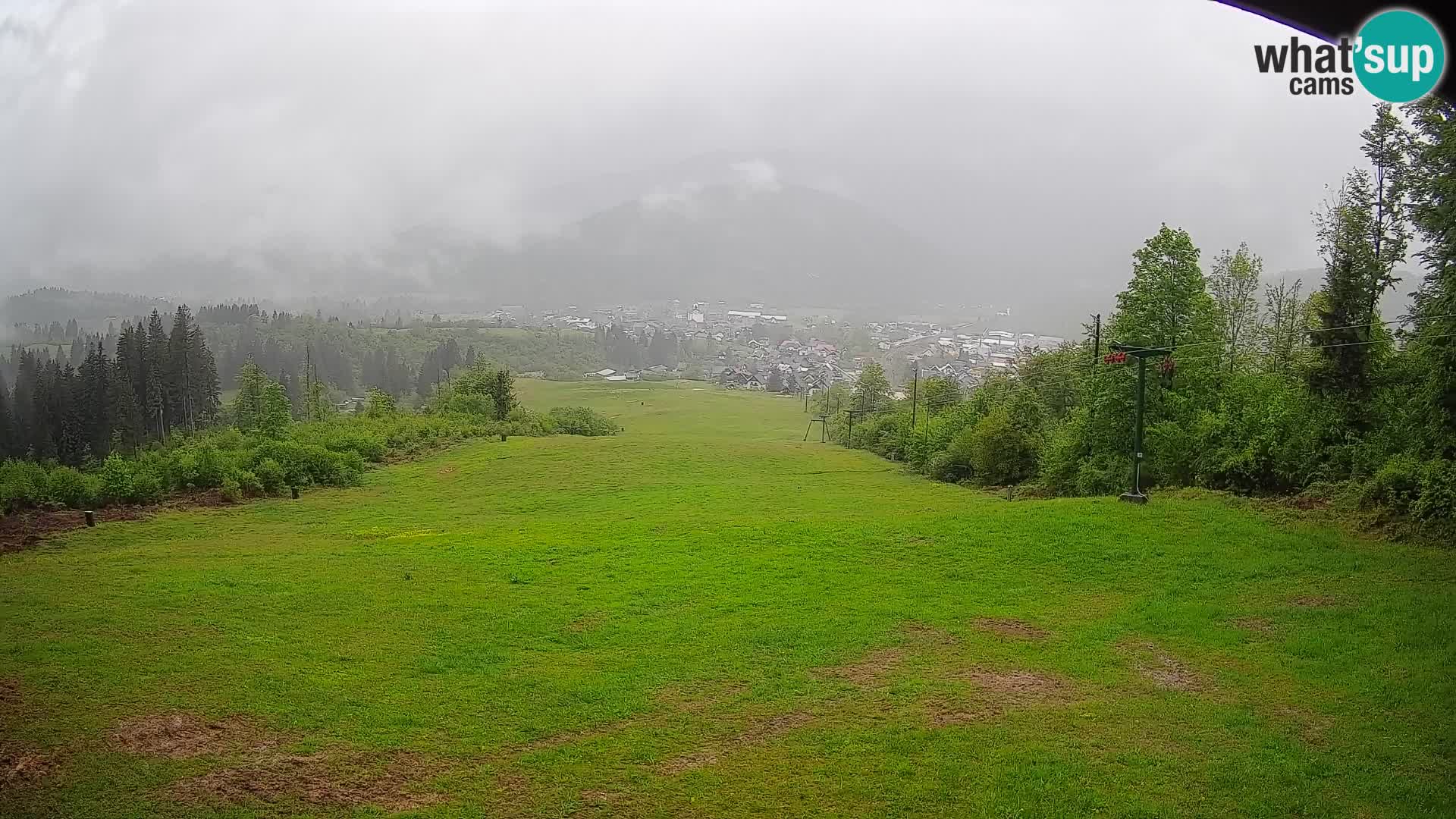Webcam Bohinjska Bistrica – Vue en direct depuis la station de ski Kozji Hrbet