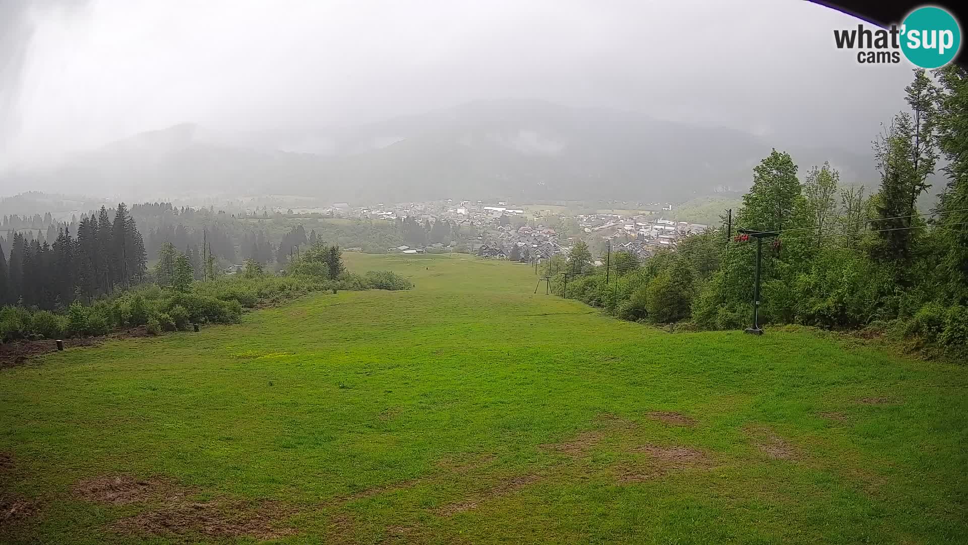 Webcam Bohinjska Bistrica – Vista live dalla stazione sciistica Kozji Hrbet