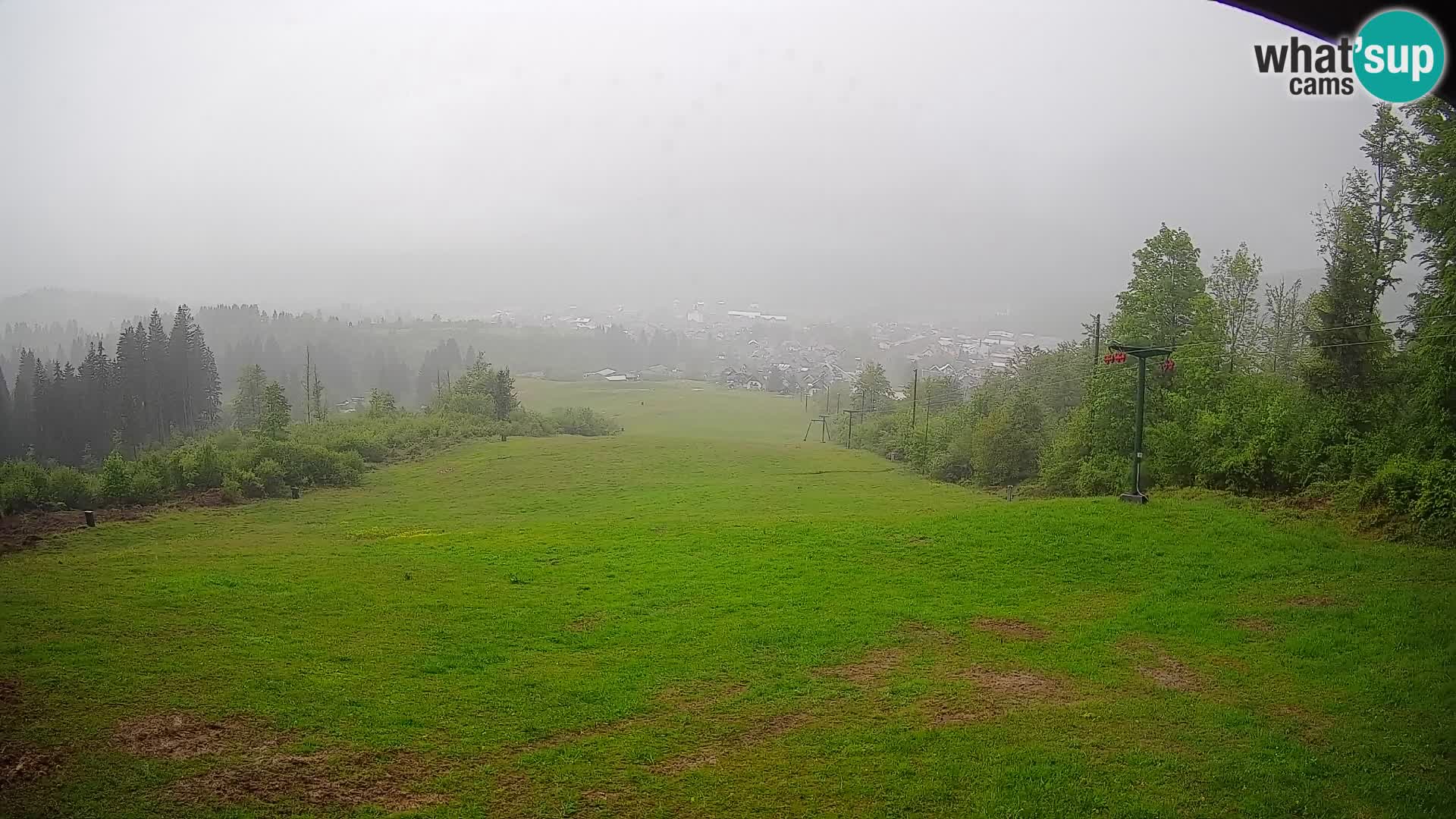 Webcam Bohinjska Bistrica – Vista live dalla stazione sciistica Kozji Hrbet