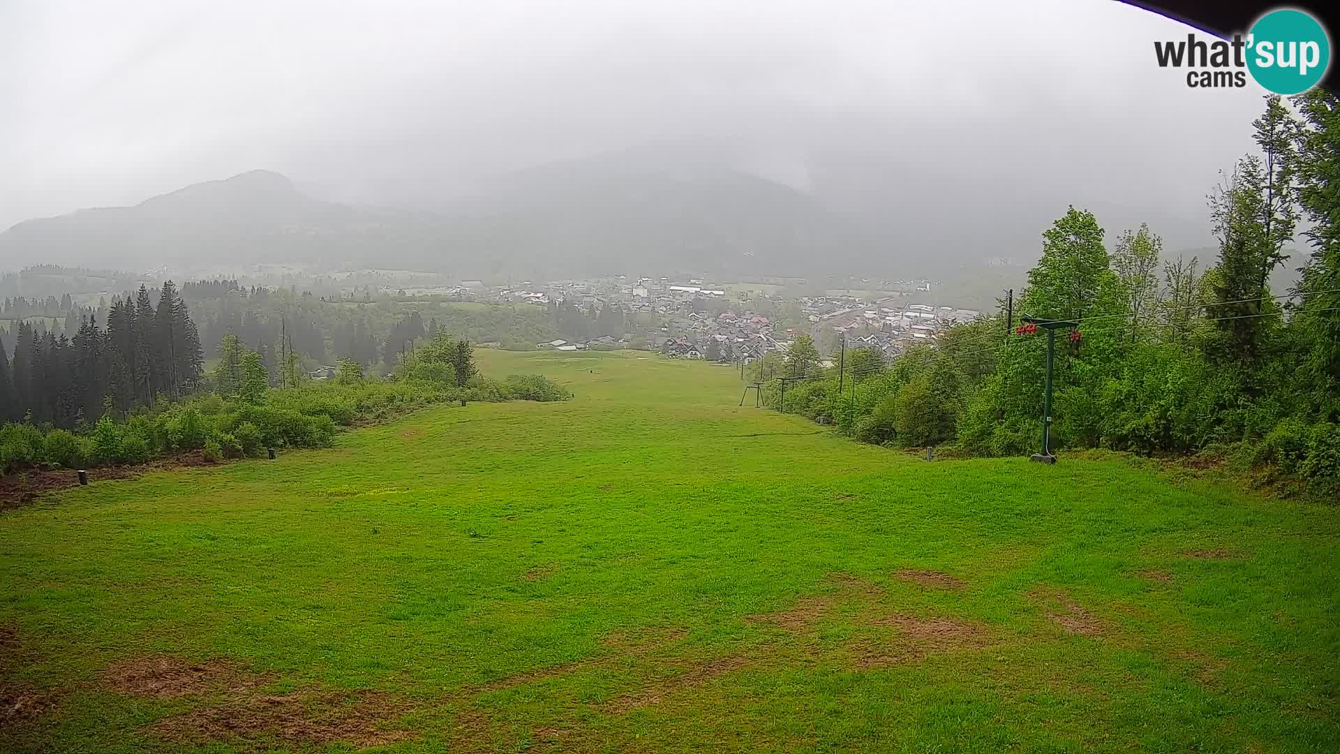 Webcam Bohinjska Bistrica – Vue en direct depuis la station de ski Kozji Hrbet