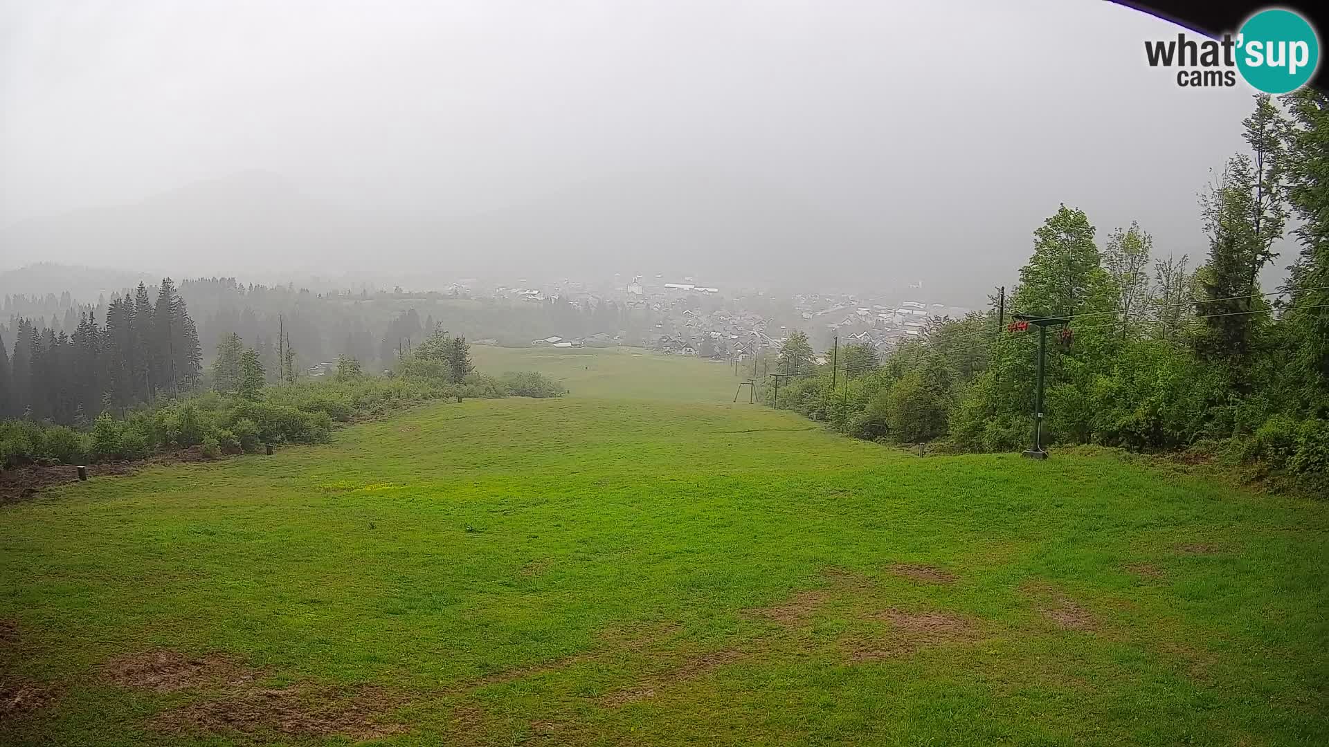 Webcam Bohinjska Bistrica – Live View from Kozji Hrbet Ski Station