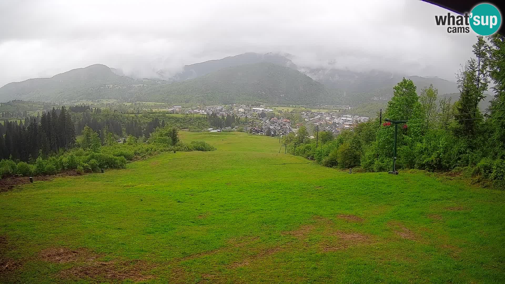 Webcam Bohinjska Bistrica – Live View from Kozji Hrbet Ski Station