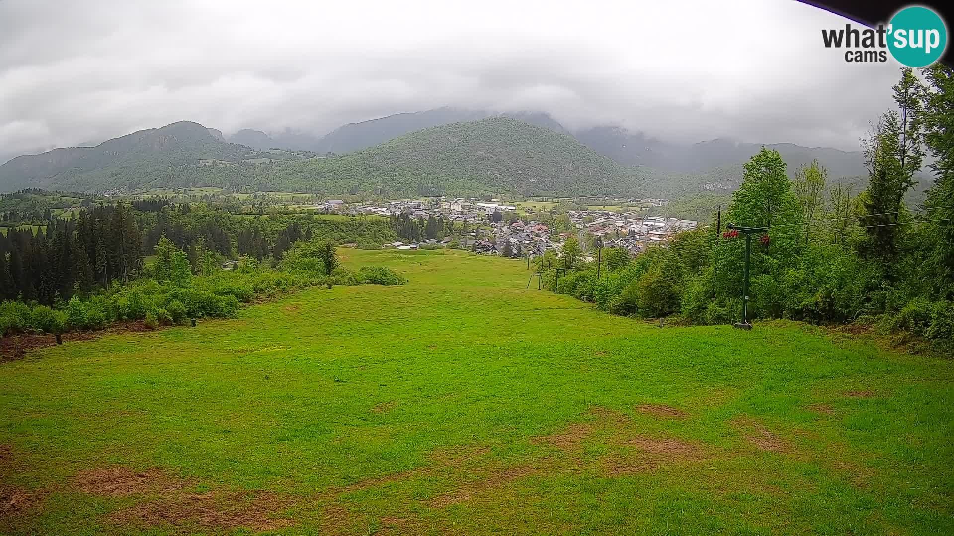 Webcam Bohinjska Bistrica – Vista live dalla stazione sciistica Kozji Hrbet