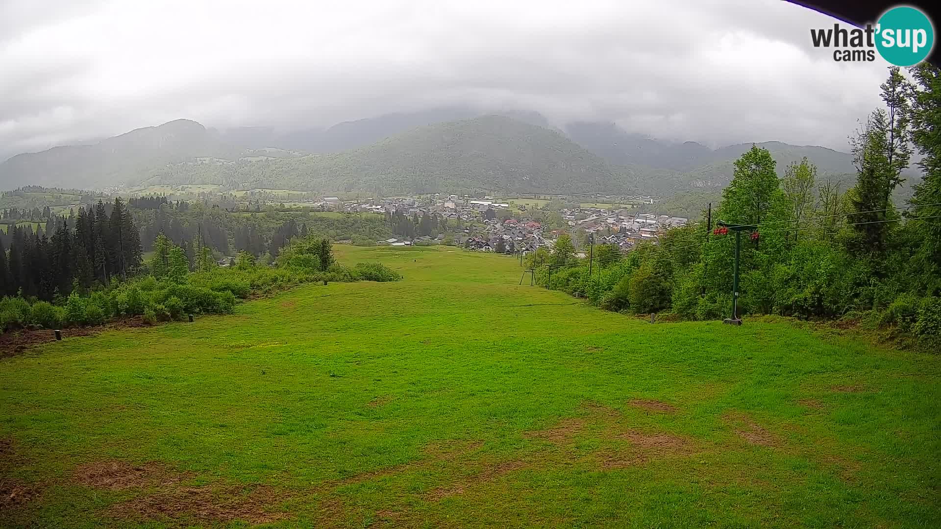 Webcam Bohinjska Bistrica – Live View from Kozji Hrbet Ski Station
