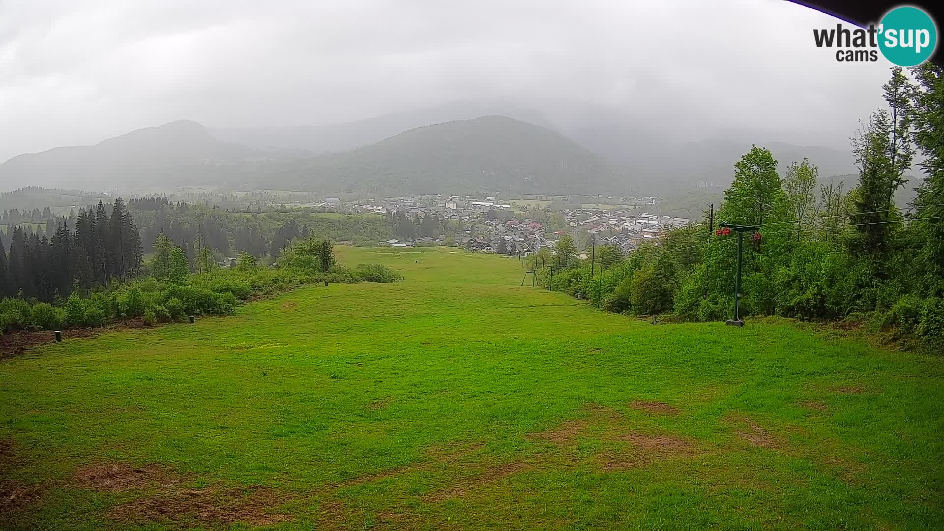 Webcam Bohinjska Bistrica – Vue en direct depuis la station de ski Kozji Hrbet