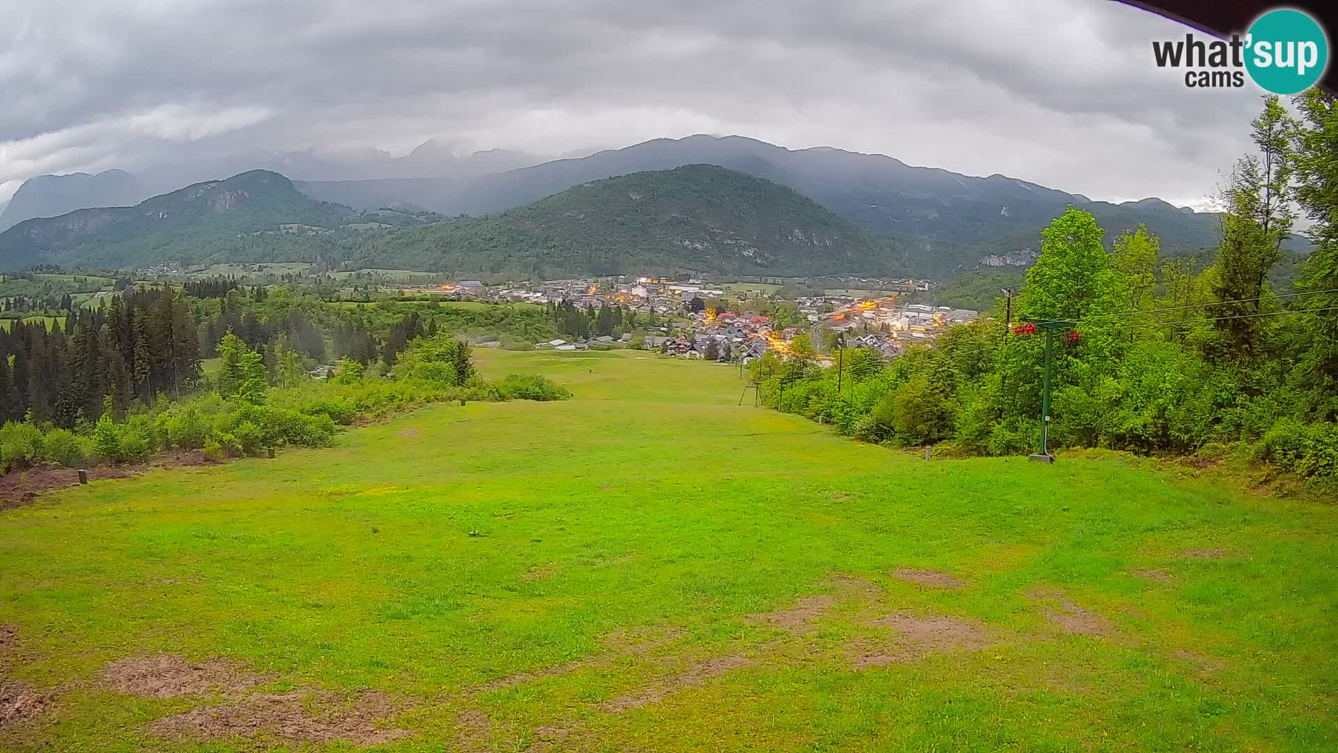 Webcam Bohinjska Bistrica – Vista live dalla stazione sciistica Kozji Hrbet