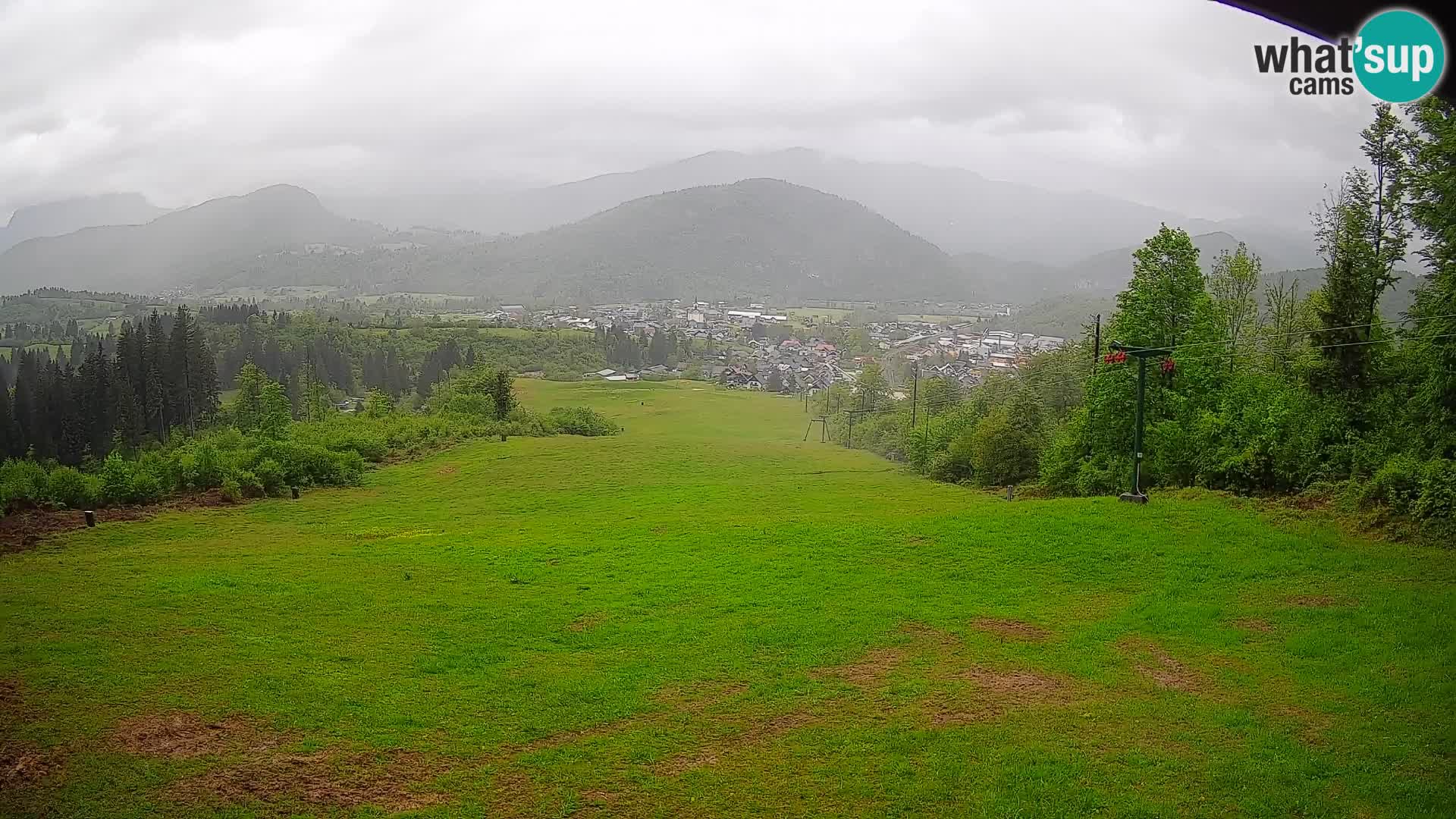 Webcam Bohinjska Bistrica – Live View from Kozji Hrbet Ski Station