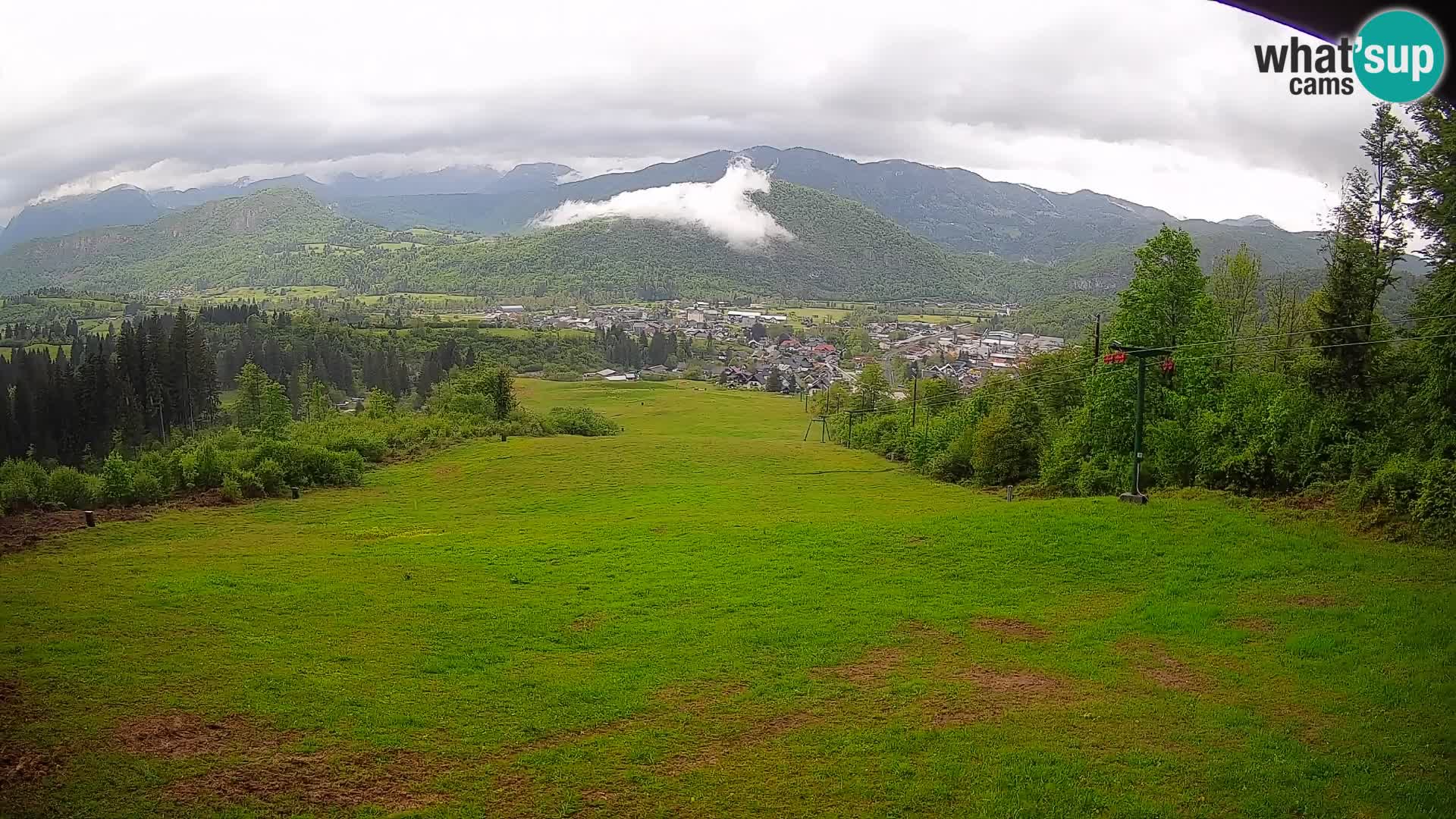 Webcam Bohinjska Bistrica – Vista live dalla stazione sciistica Kozji Hrbet