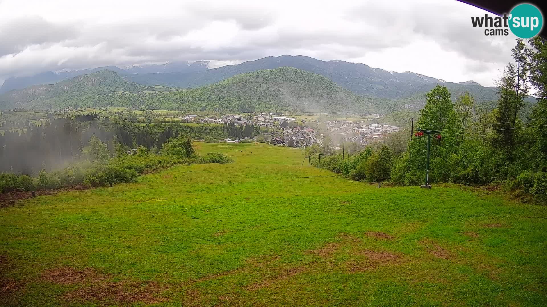 Webcam Bohinjska Bistrica – Vue en direct depuis la station de ski Kozji Hrbet