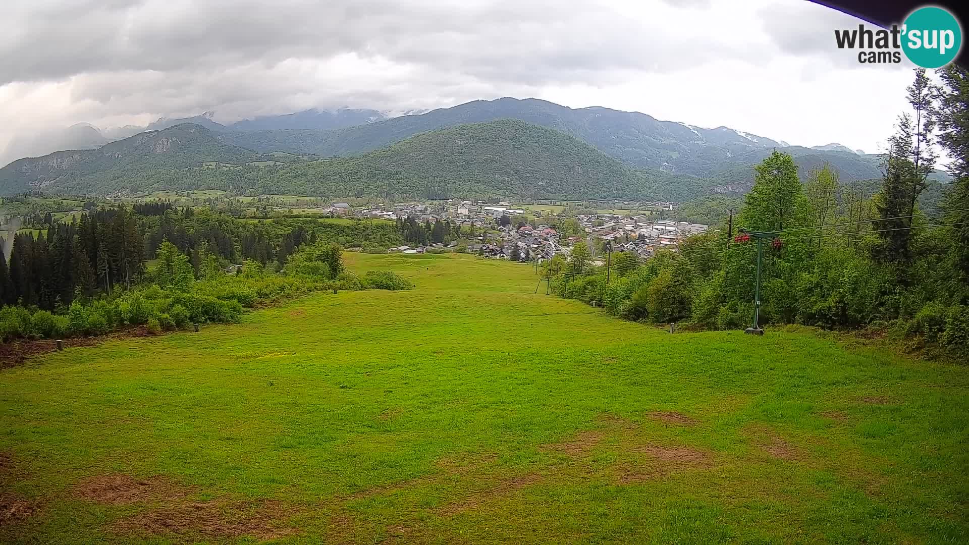 Webcam Bohinjska Bistrica – Vista live dalla stazione sciistica Kozji Hrbet