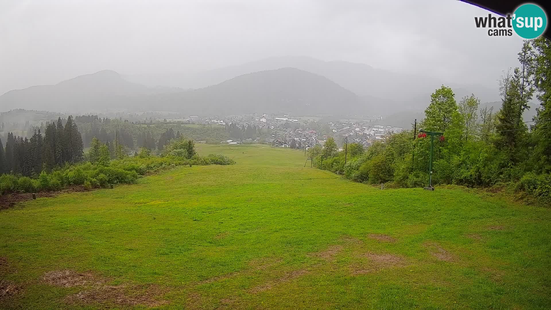 Cámara en vivo Bohinjska Bistrica – Vista en directo desde la estación de esquí Kozji Hrbet