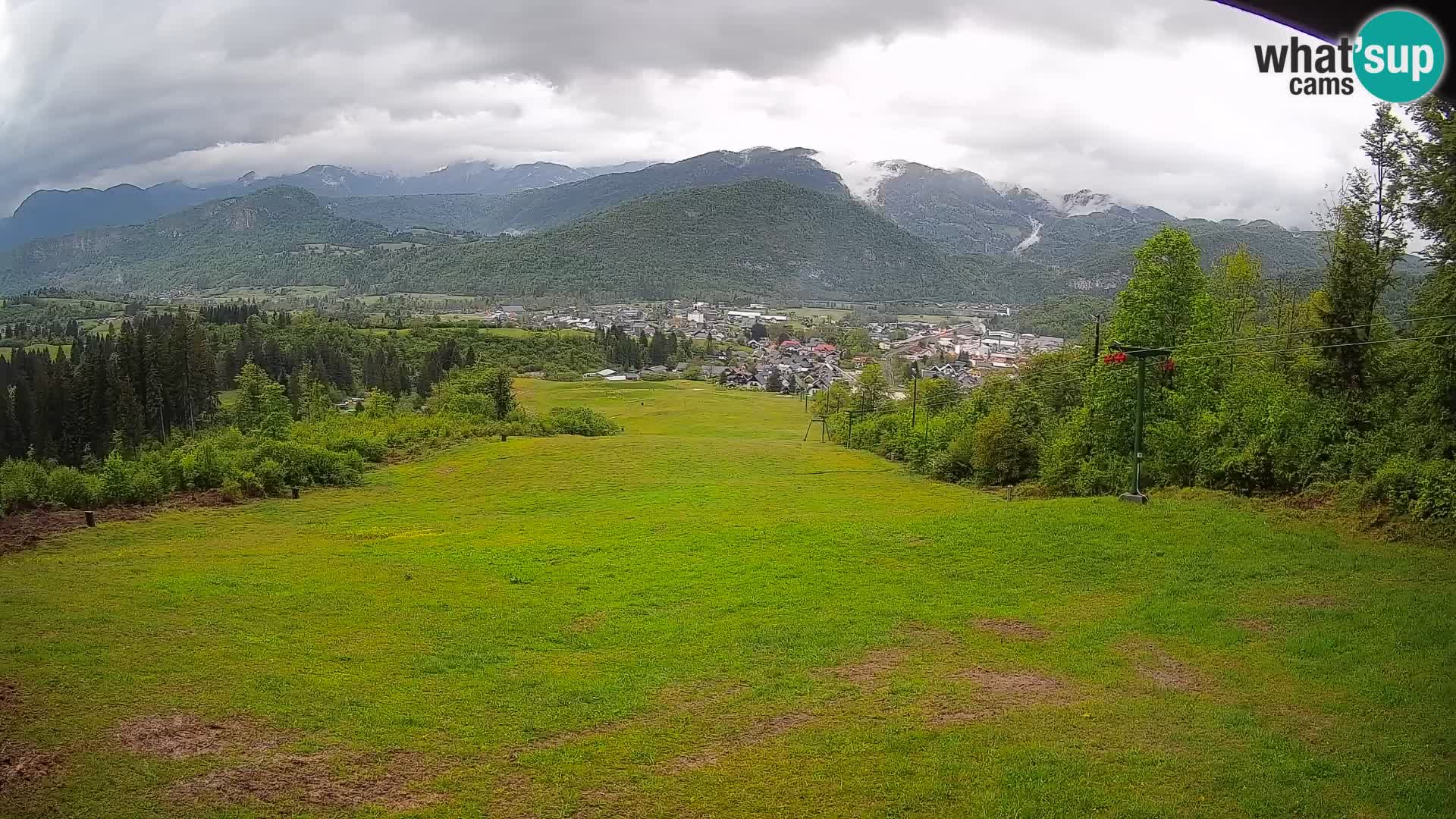Webcam Bohinjska Bistrica – Live View from Kozji Hrbet Ski Station