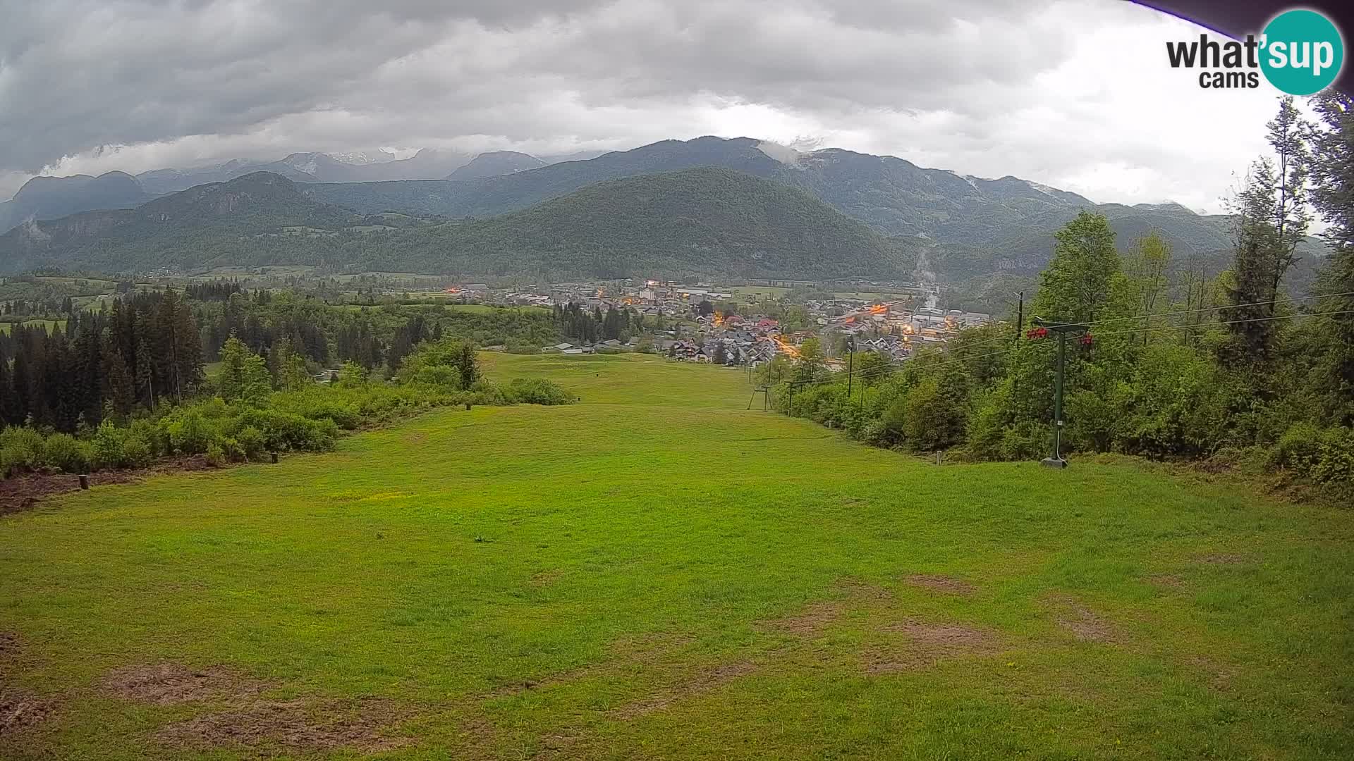 Webcam Bohinjska Bistrica – Vista live dalla stazione sciistica Kozji Hrbet
