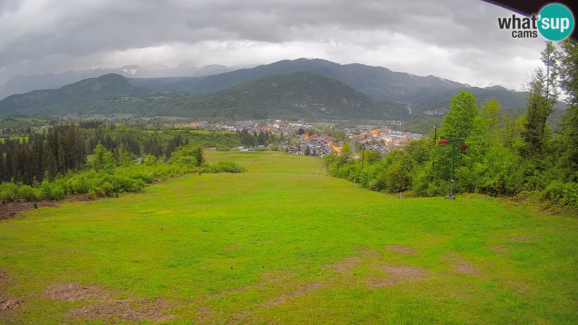 Webcam Bohinjska Bistrica – Live View from Kozji Hrbet Ski Station
