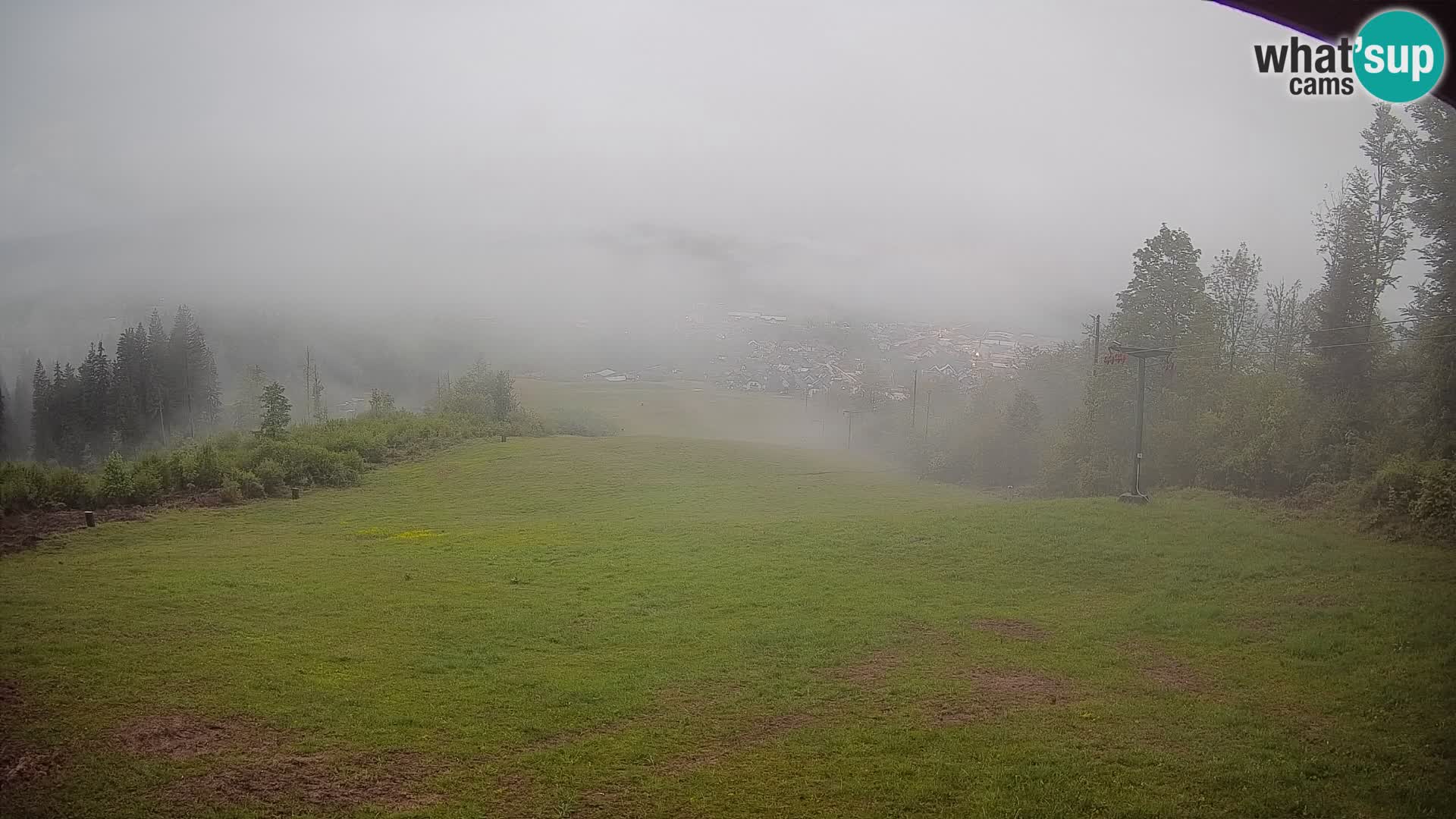 Webcam Bohinjska Bistrica – Vista live dalla stazione sciistica Kozji Hrbet