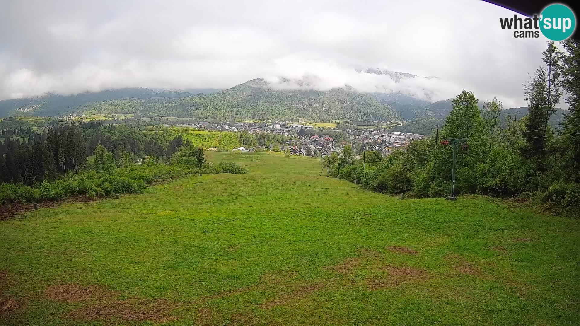 Webcam Bohinjska Bistrica – Live View from Kozji Hrbet Ski Station